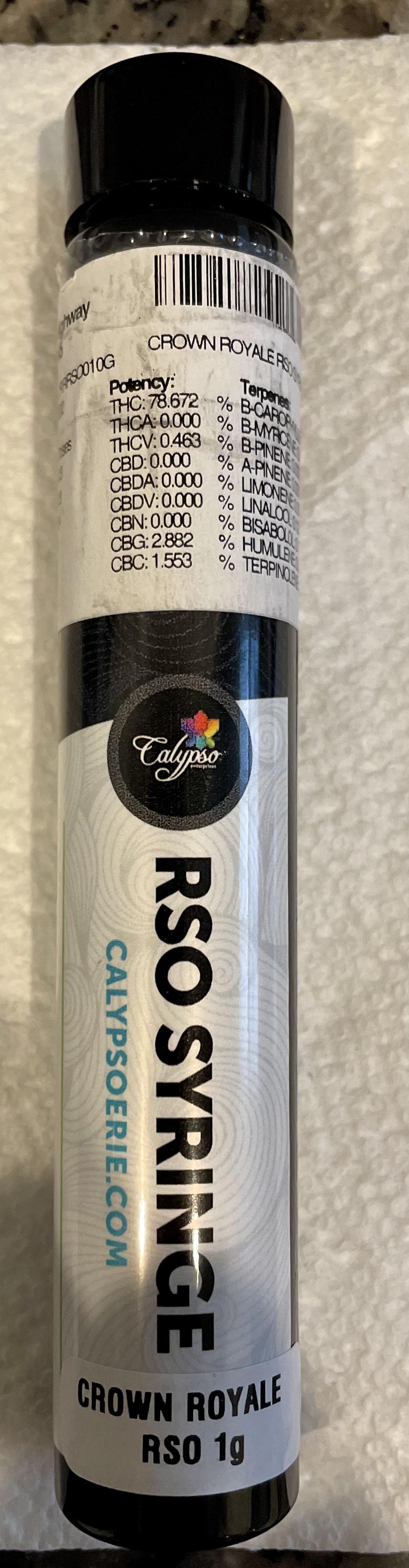 Gummy Night! Using Calypso RSO ‘Crown Royale’. First time using a