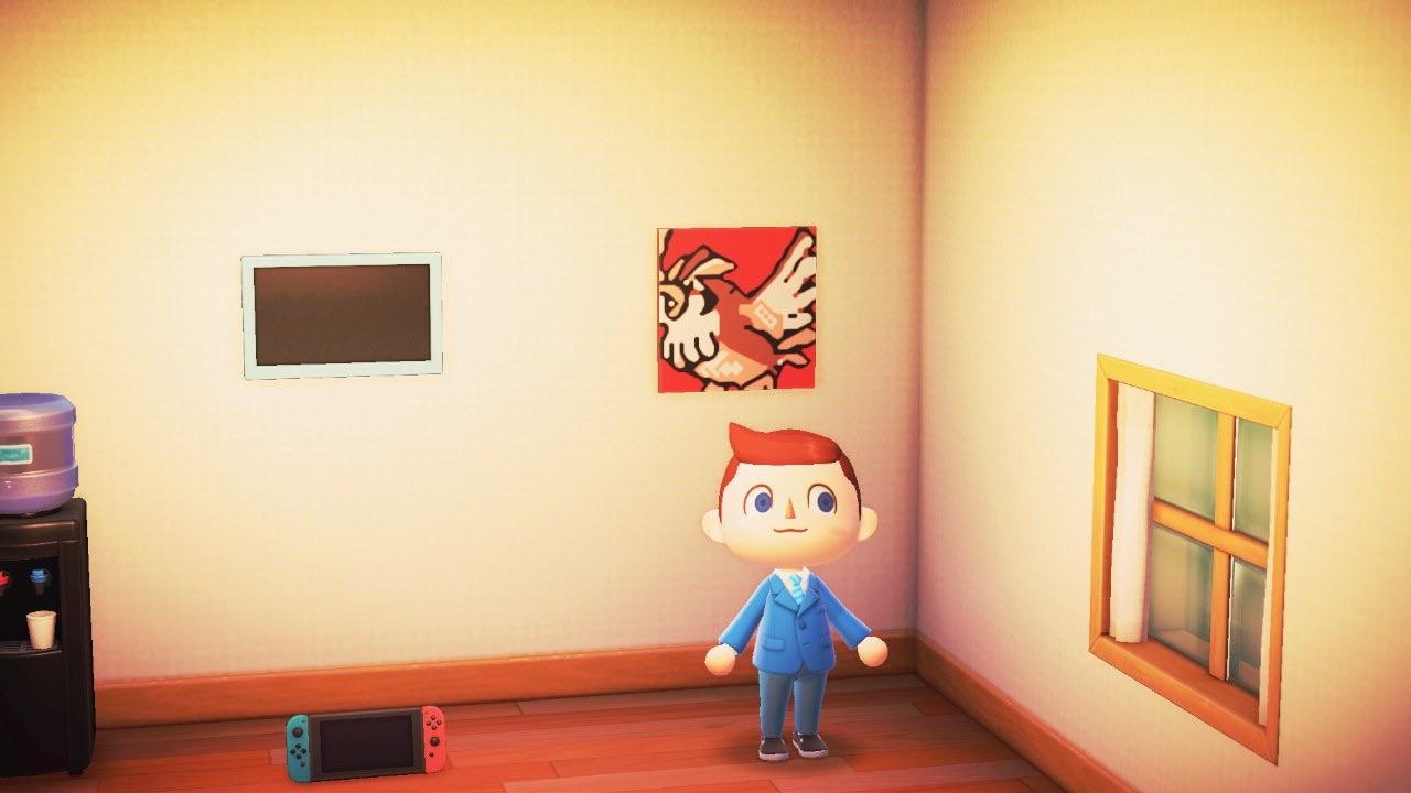 Made a very nice painting in Animal Crossing and just had to share it