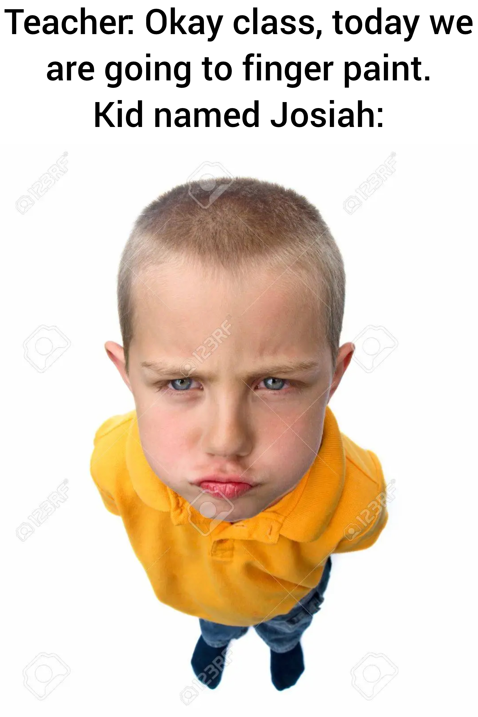 (he hates finger painting) r/antimeme