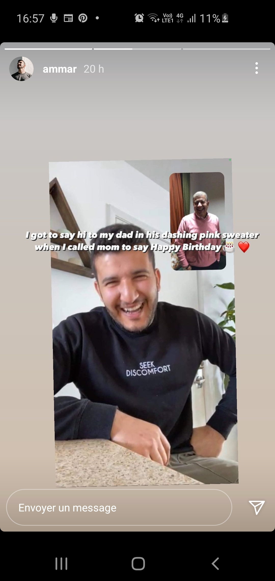 Yay! Ammar and his dad are in good terms now r/YesTheory