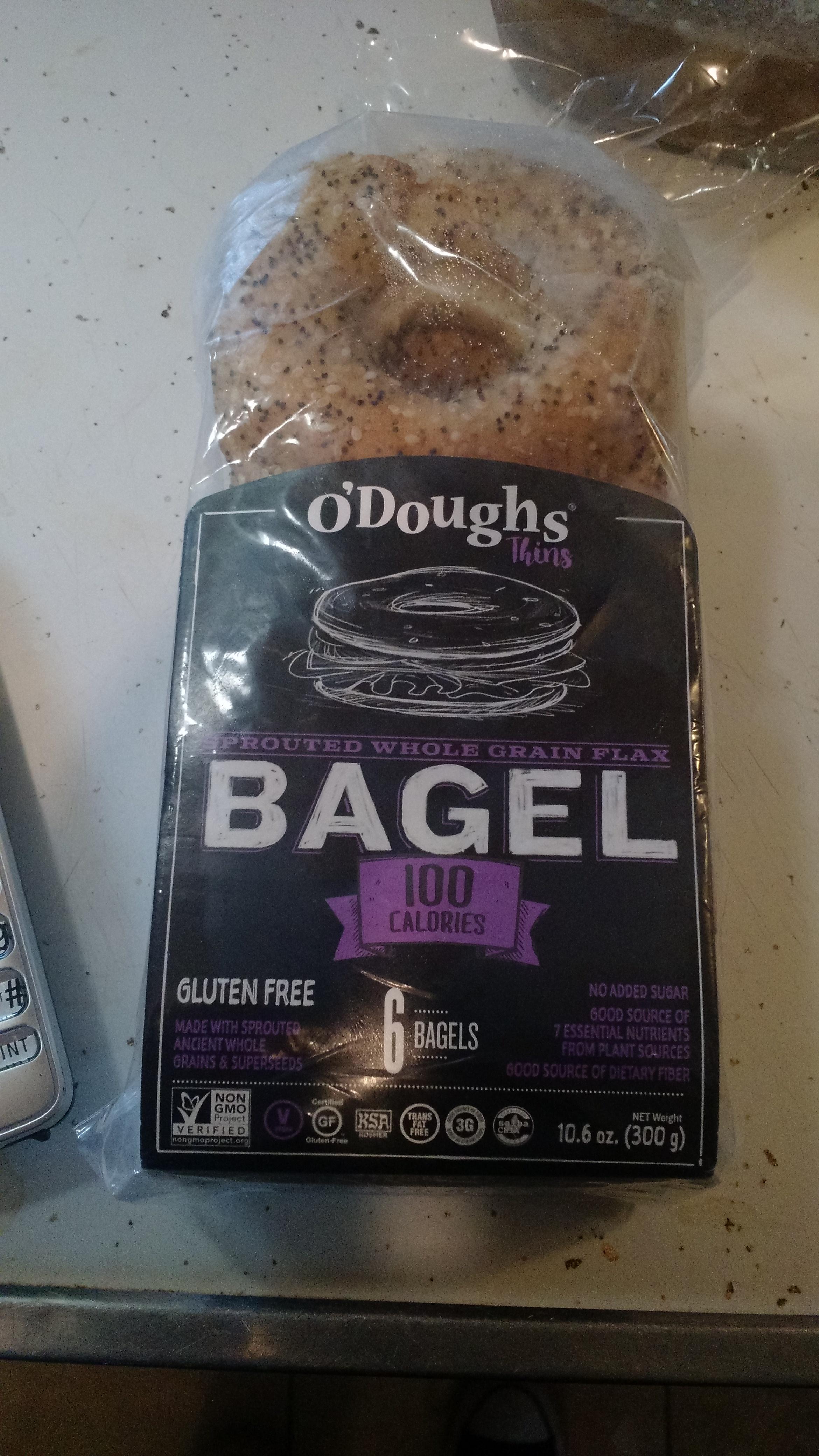 Anyone ever tried or seen these bagels before? 100 calorie per bagel, O