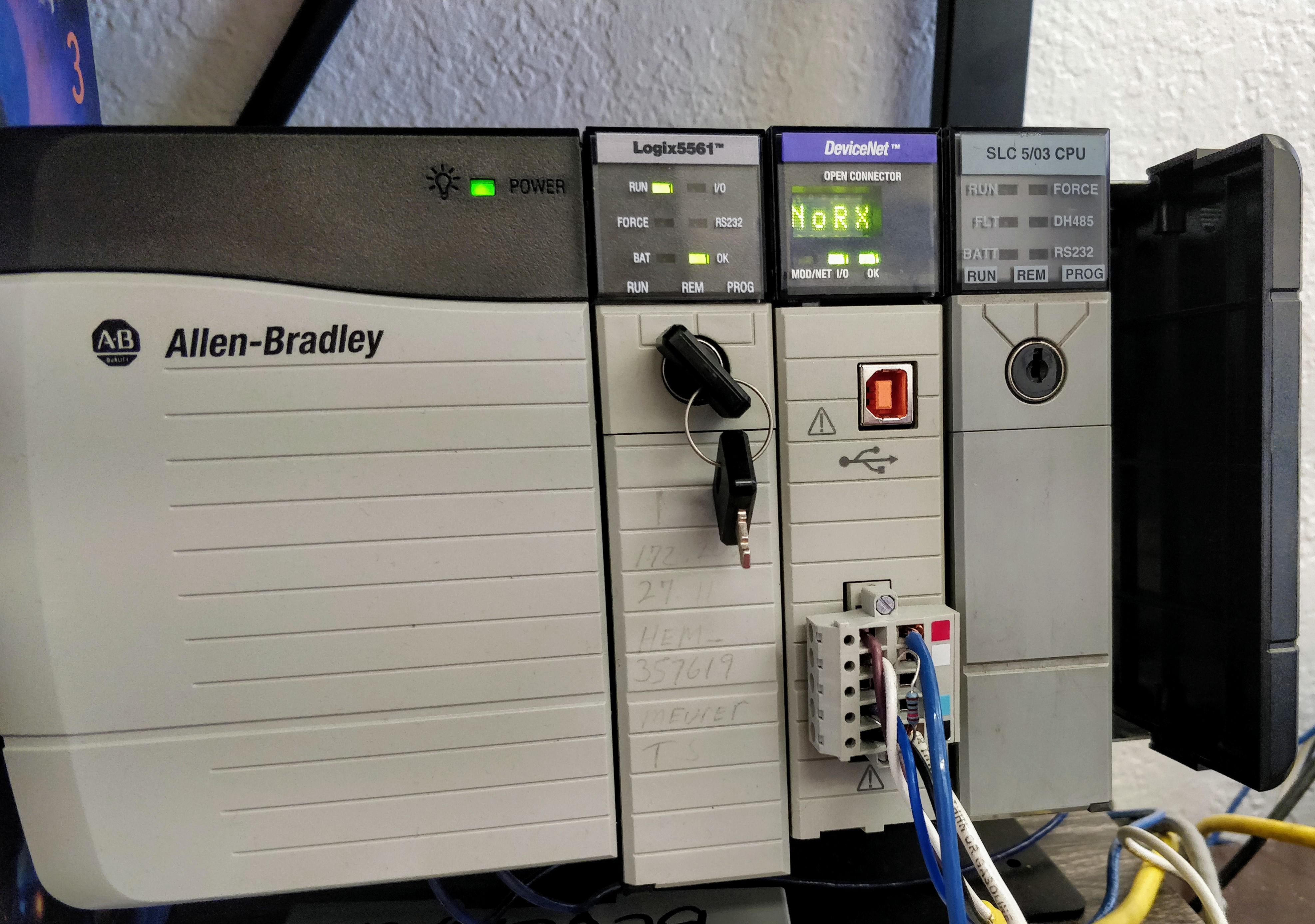 A great way to control legacy equipment ;) r/PLC