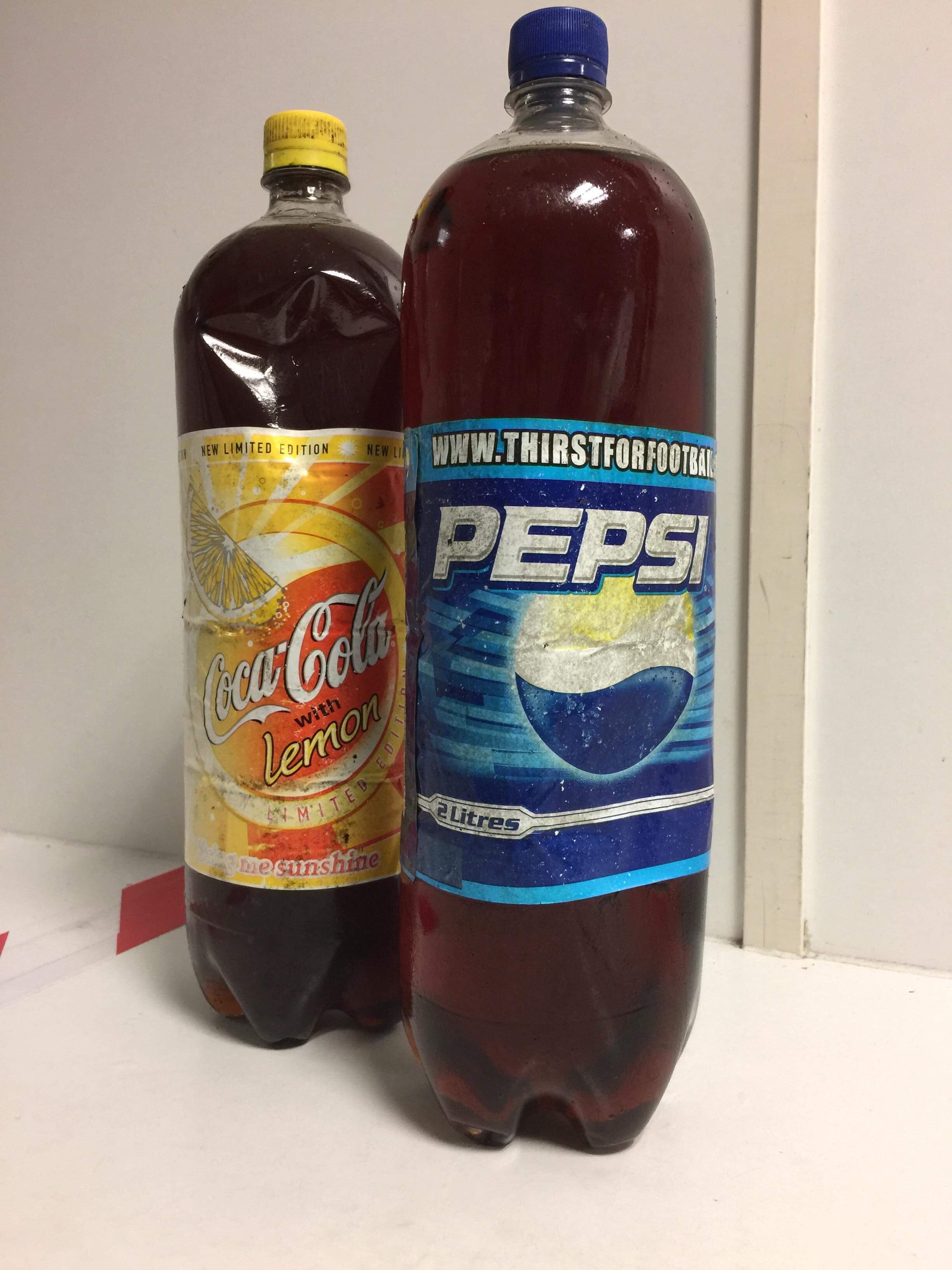 Found best before 2006 coke/pepsi at work today date rotate people