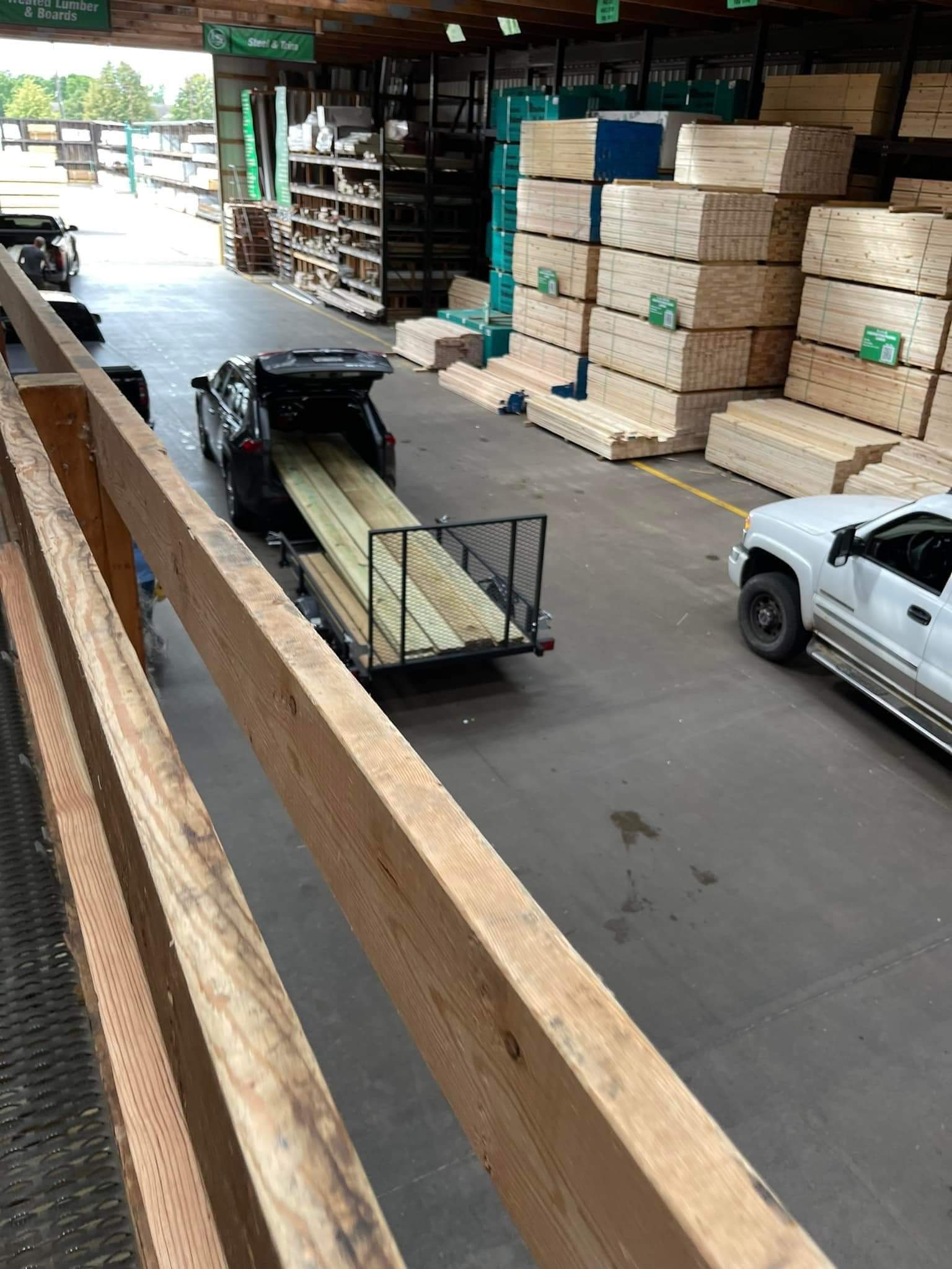 How much do you want to be they never made it out of the yard... r