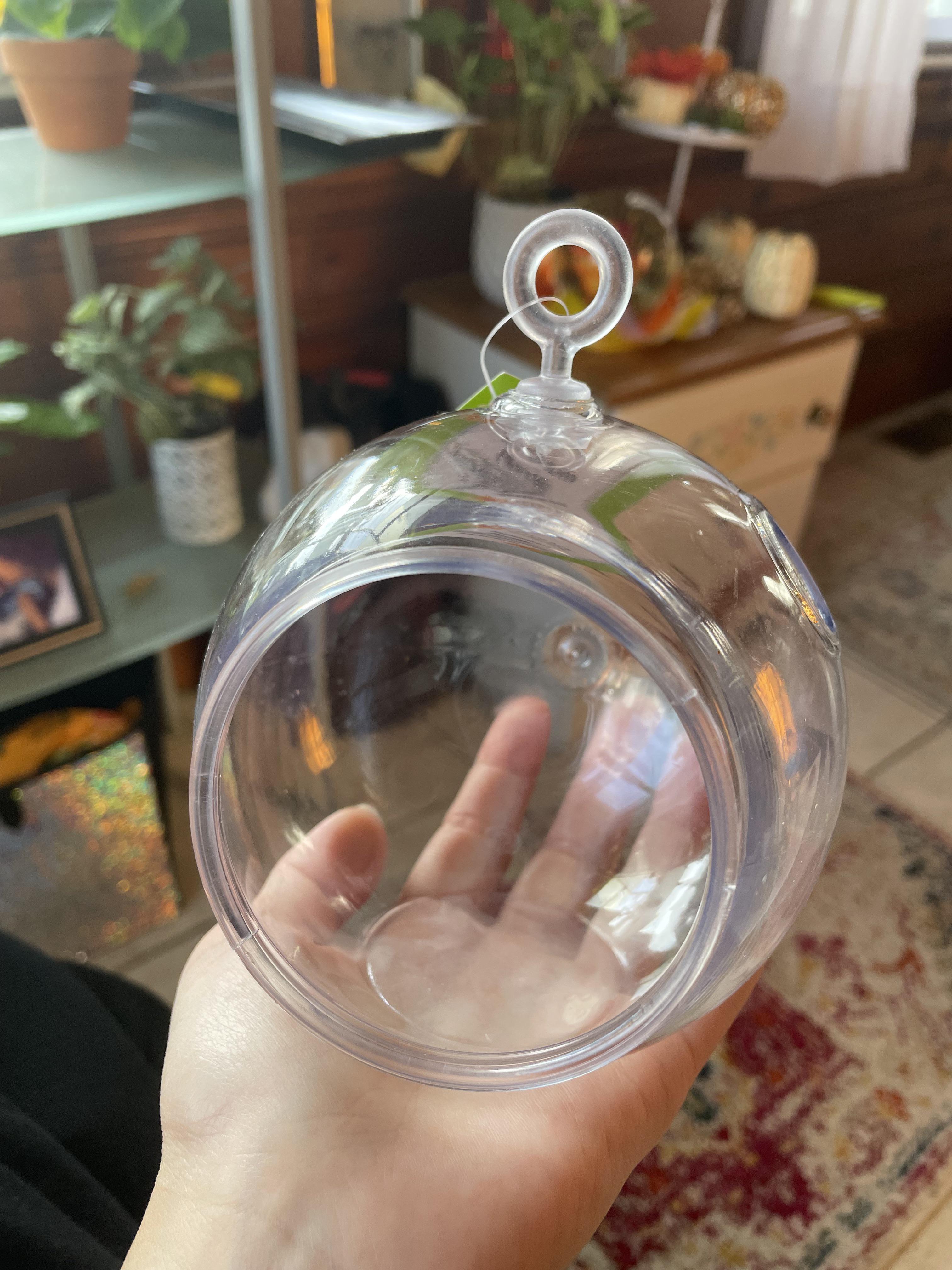 Found these at the dollar tree, I only have sphagnum moss on hand. Can