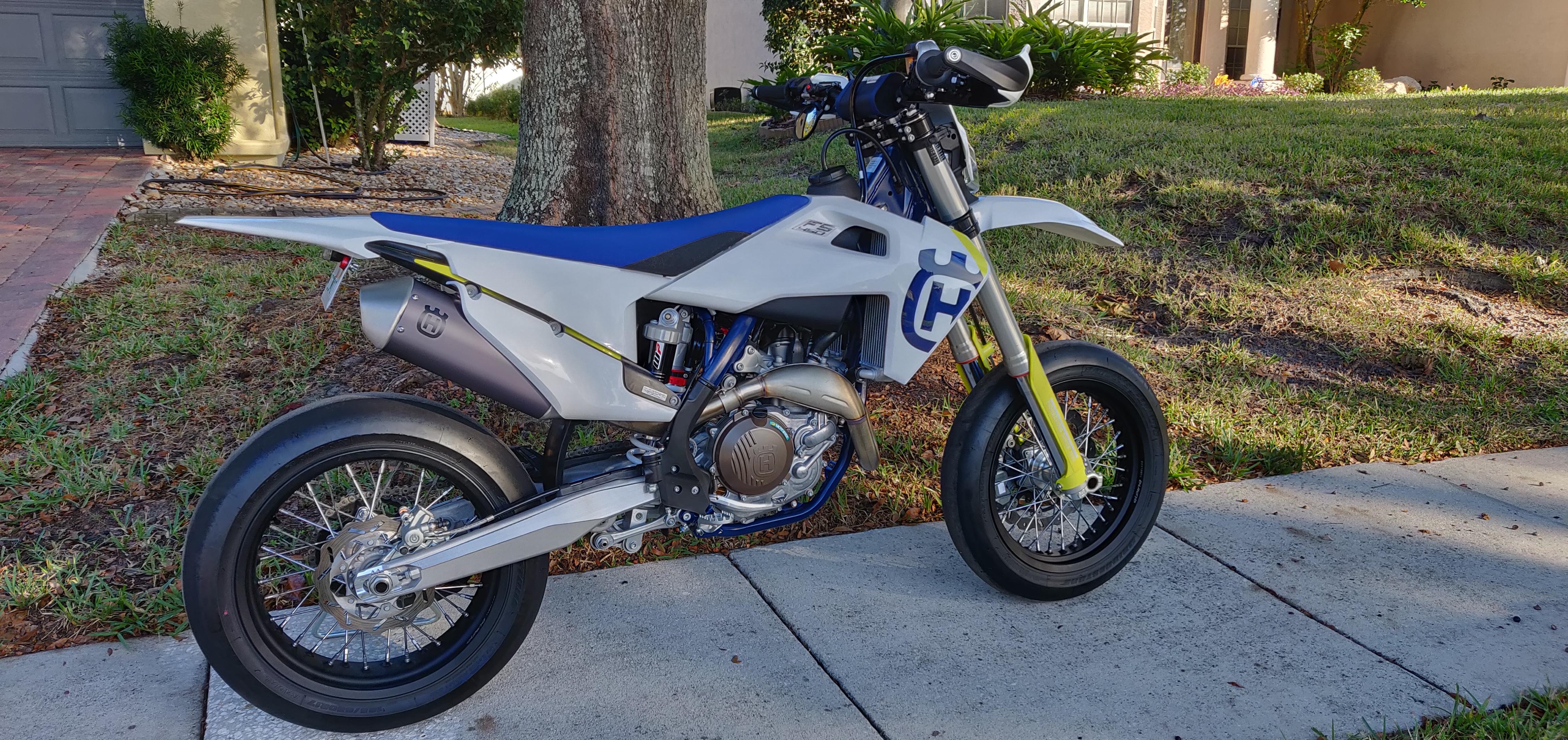 My street legal 2019 FS 450! supermoto