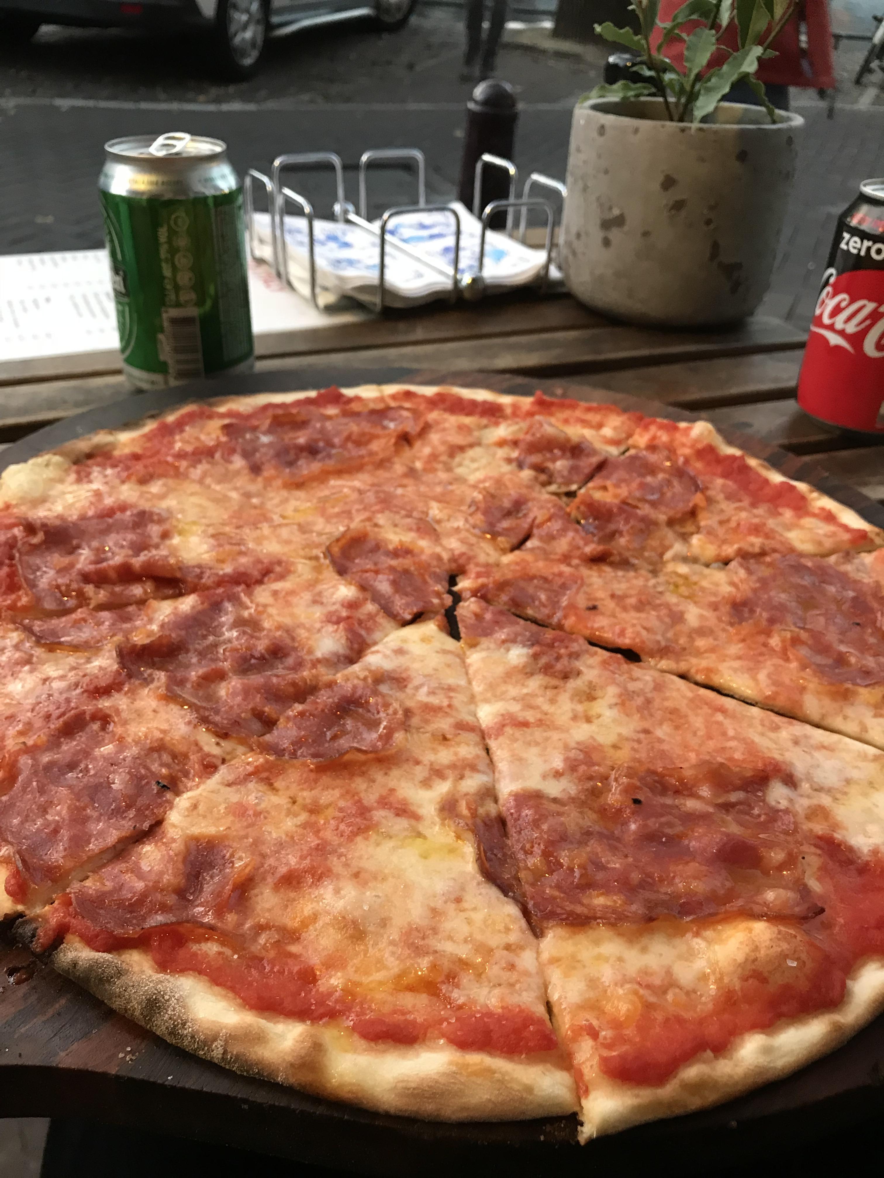 Italian style spicy salami r/Pizza