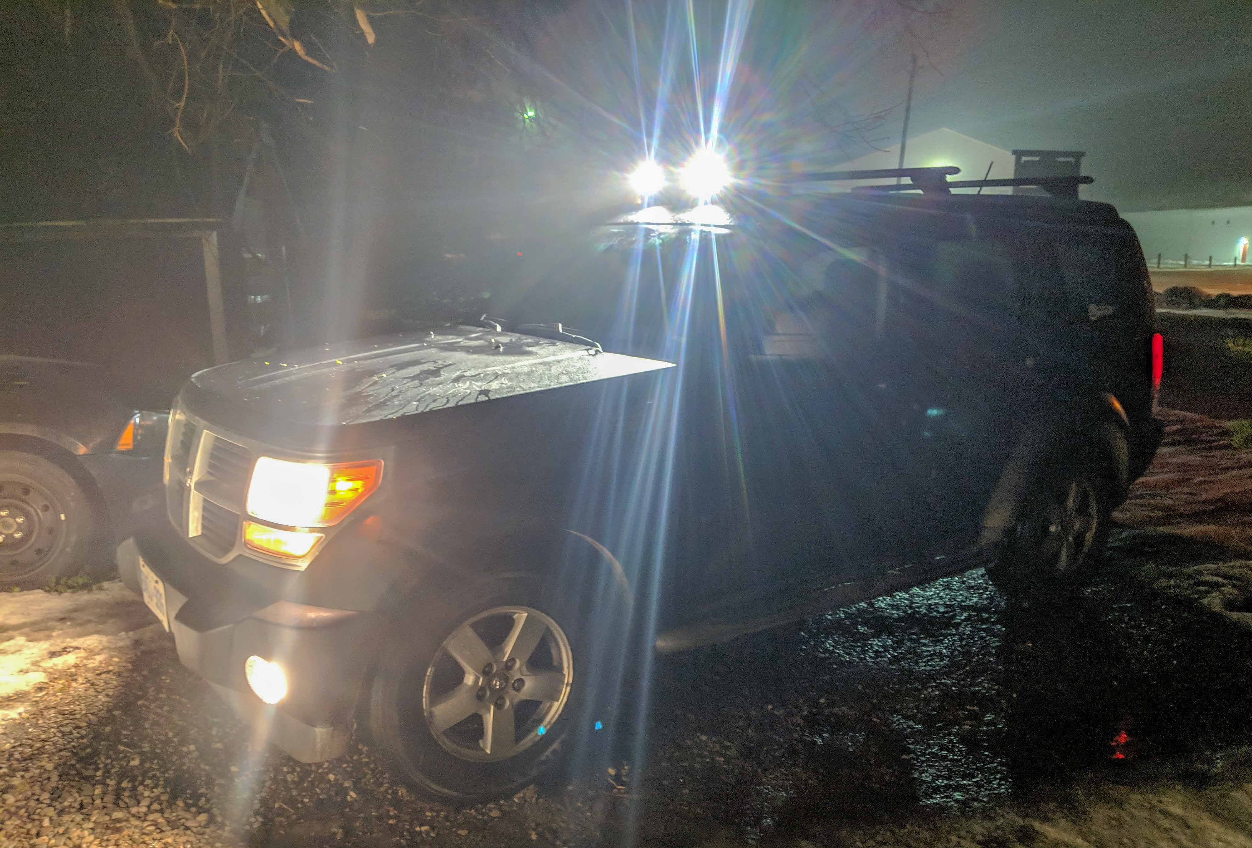 When You Truck (SUV) headlights just don't cut it... Use