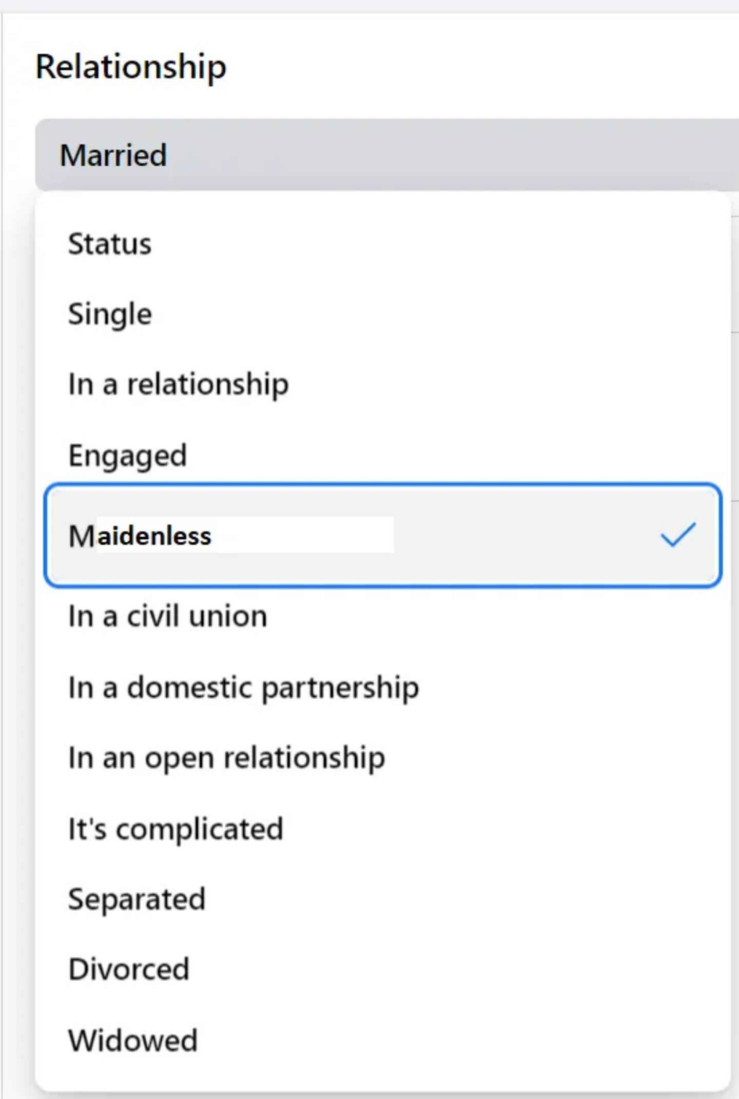 new relationship status option on Facebook is oddly personal r/Eldenring