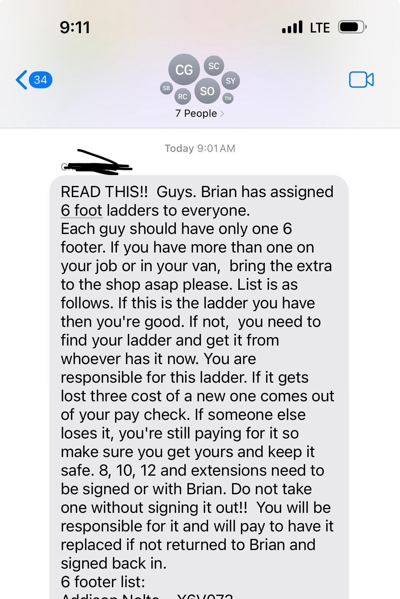 Is this legal for an electrical contractor in Pennsylvania to enforce