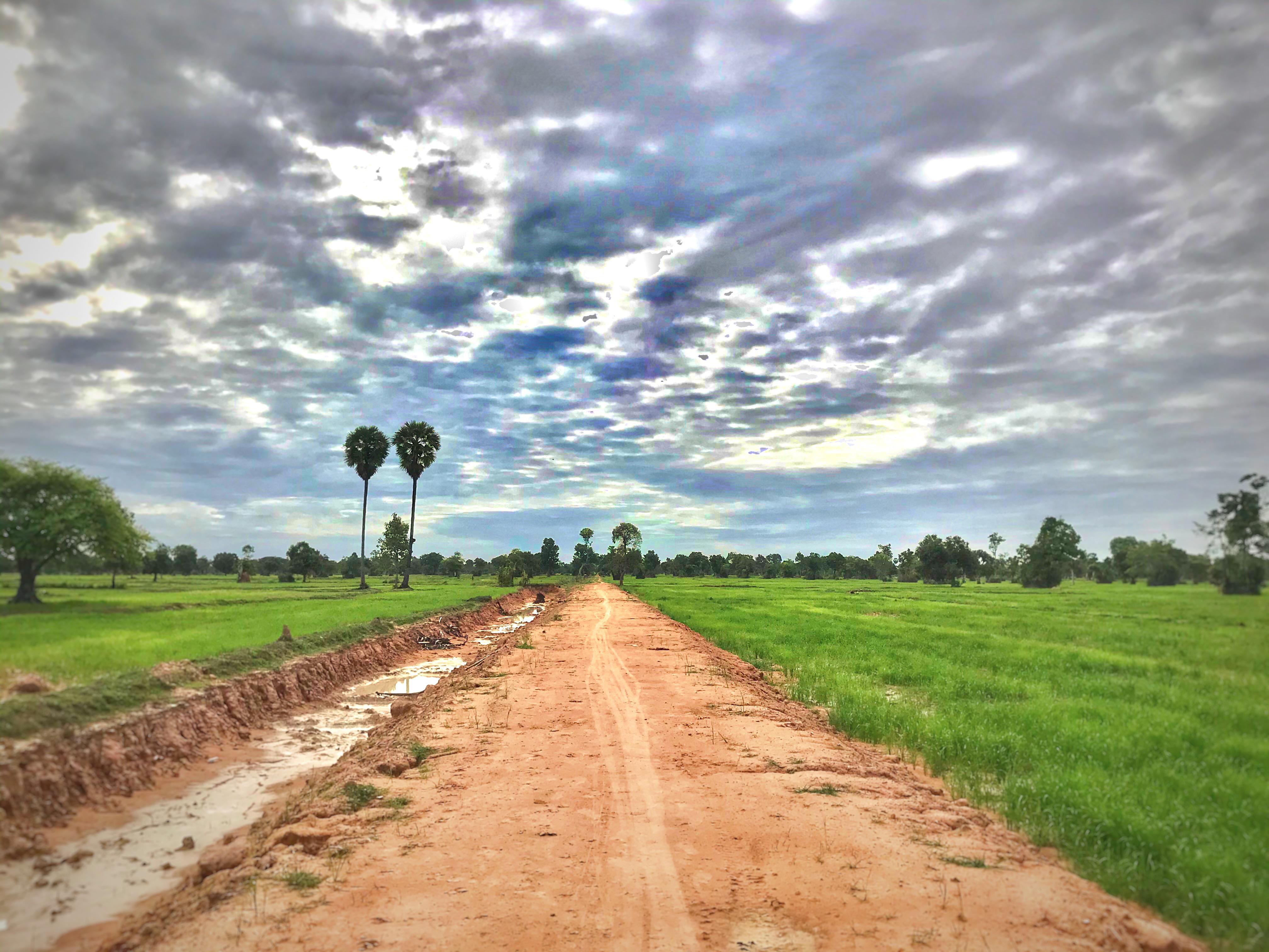 Beautiful of Cambodia at Countryside right Now!!!! It been starting