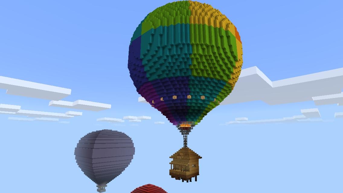 “Up” Balloon r/Minecraft