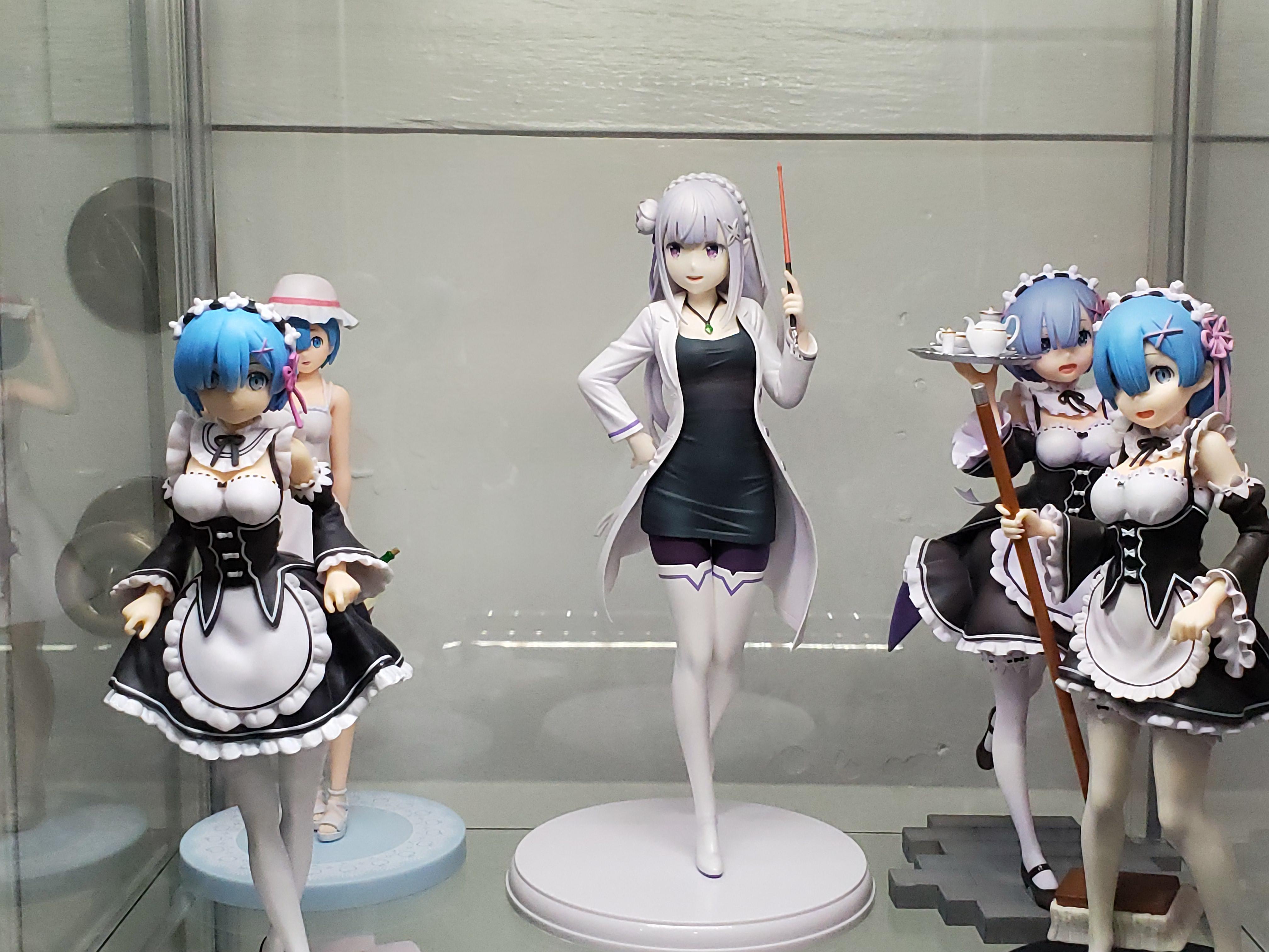 4 Rem figures. One Emilia. r/AnimeFigures