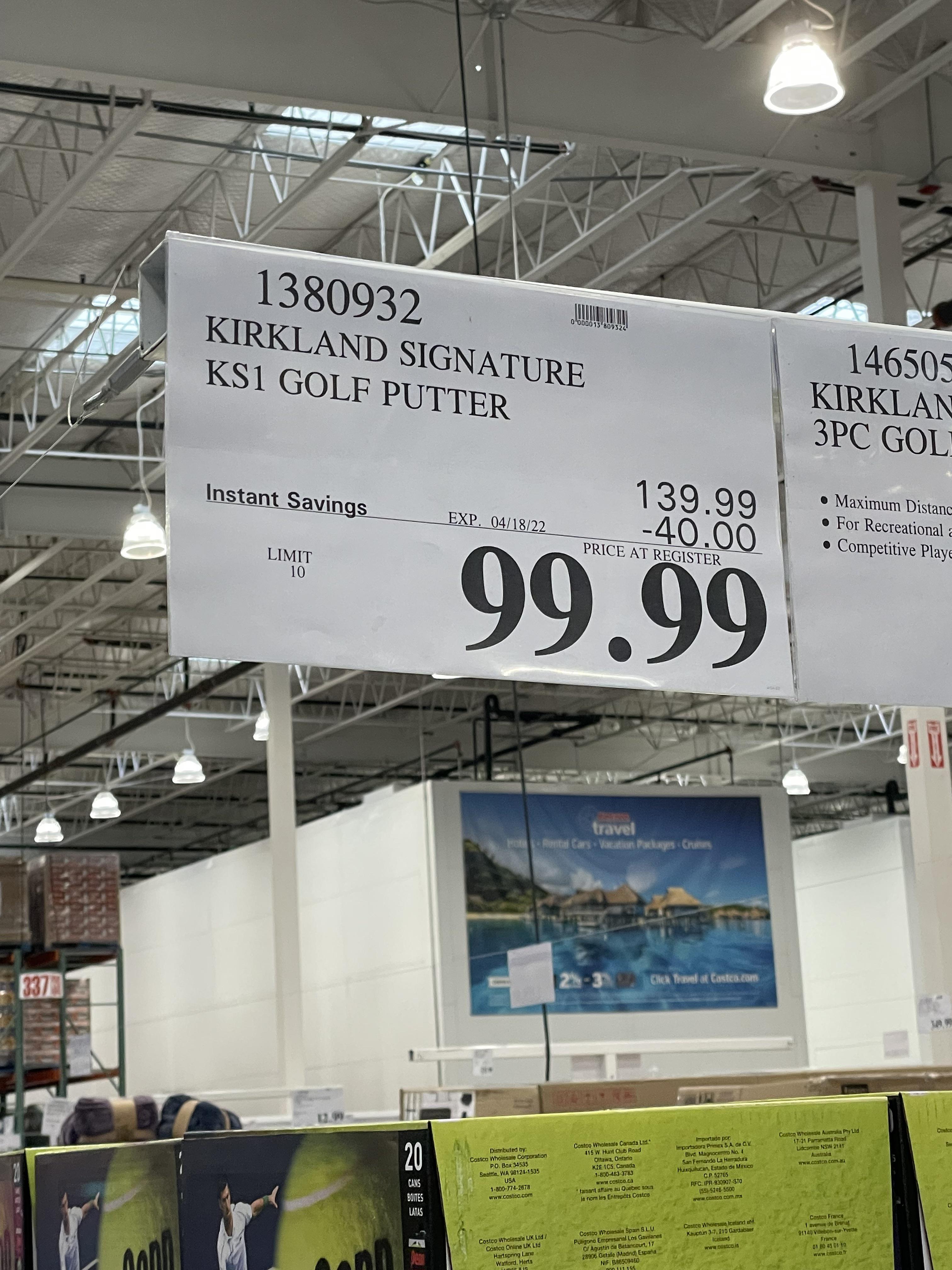 Costco’s KS1 Putter on Sale for 100. Worth it at this price? r/golf