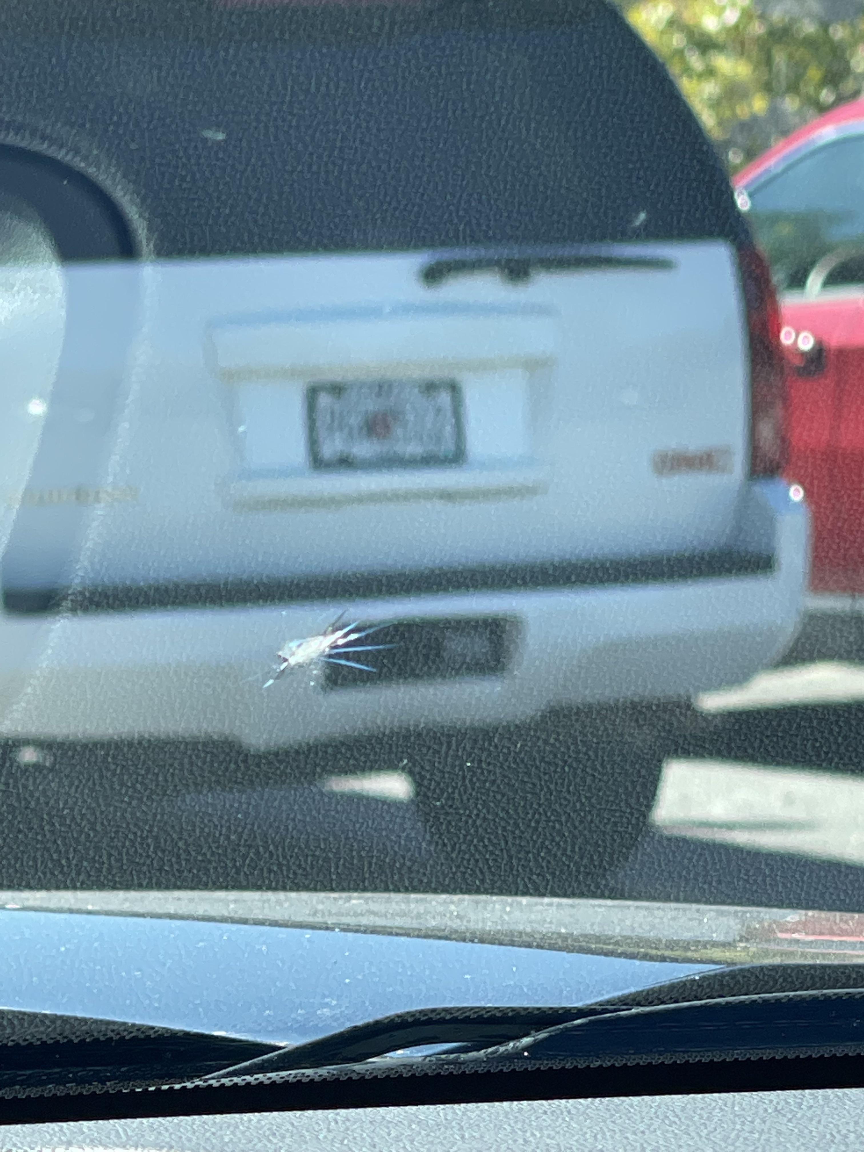 Cracked Windshield Just had a rock hit my windshield and crack it. It