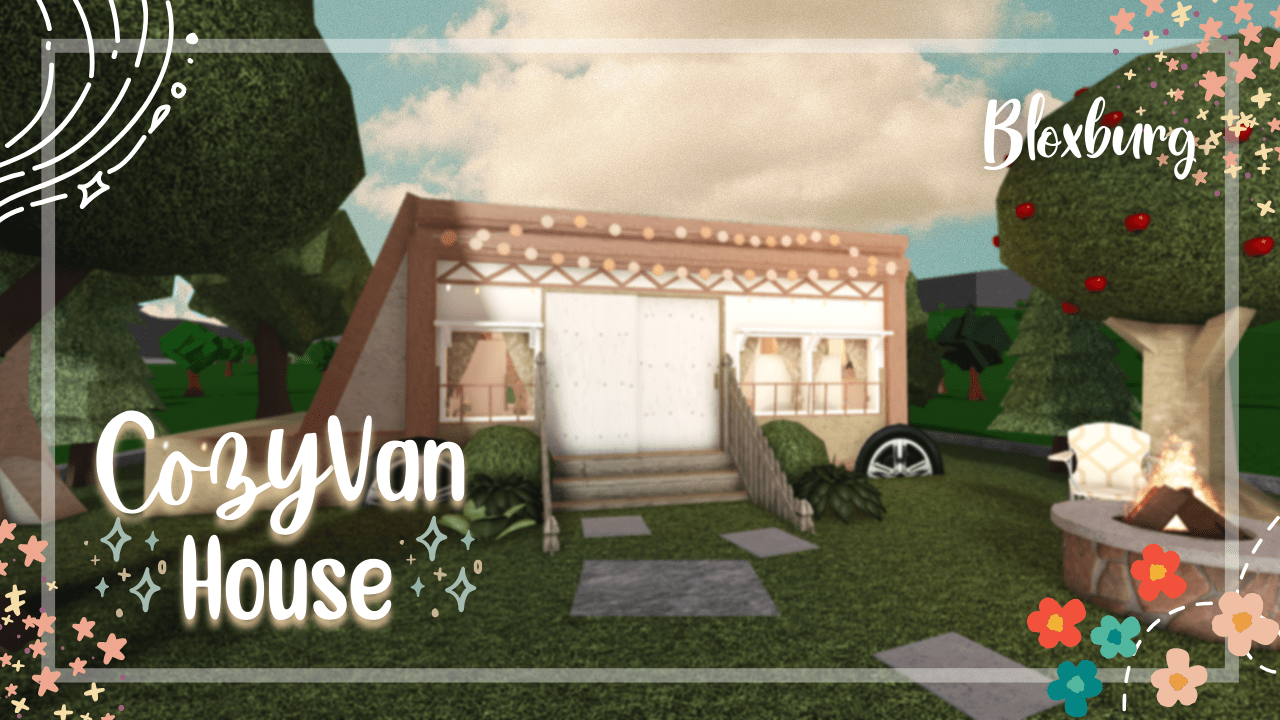 Roblox Bloxburg Cozy Van House Speedbuild Tour February 28 2021 M