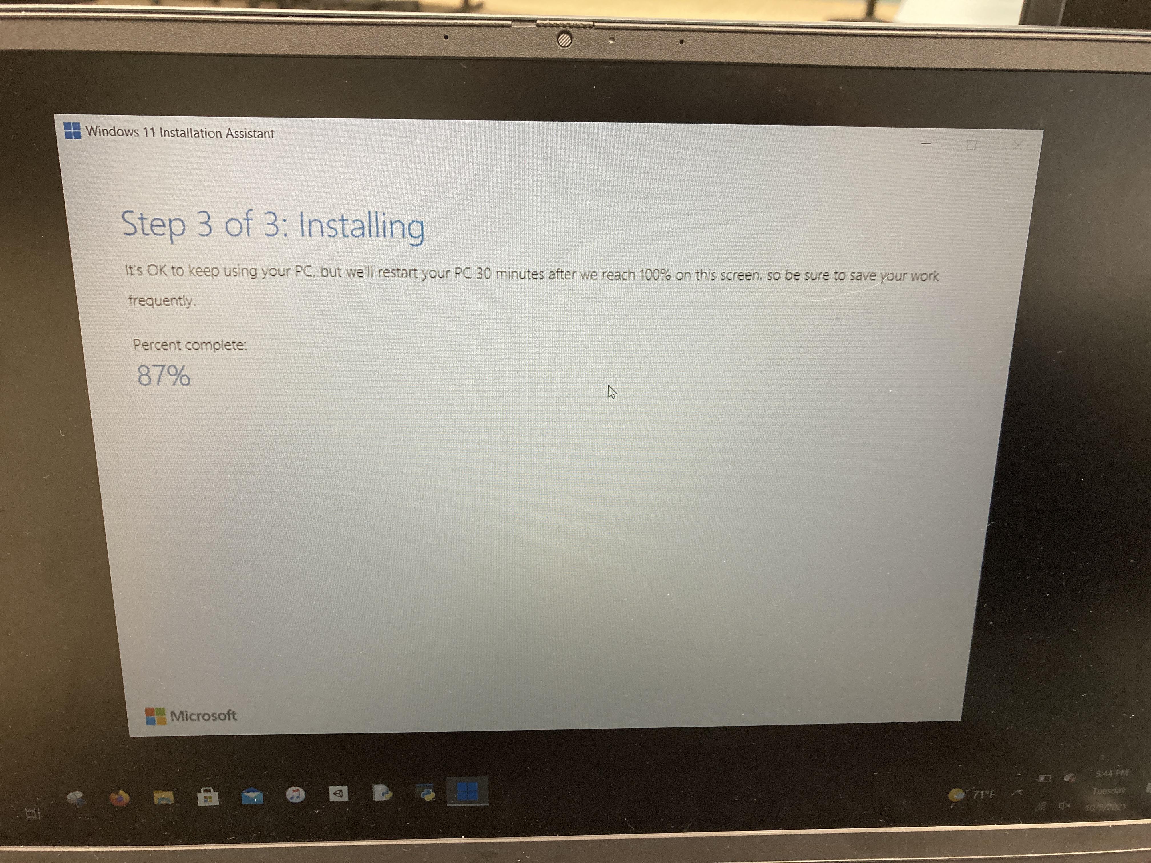 windows 11 installation Assistant Microsoft Community