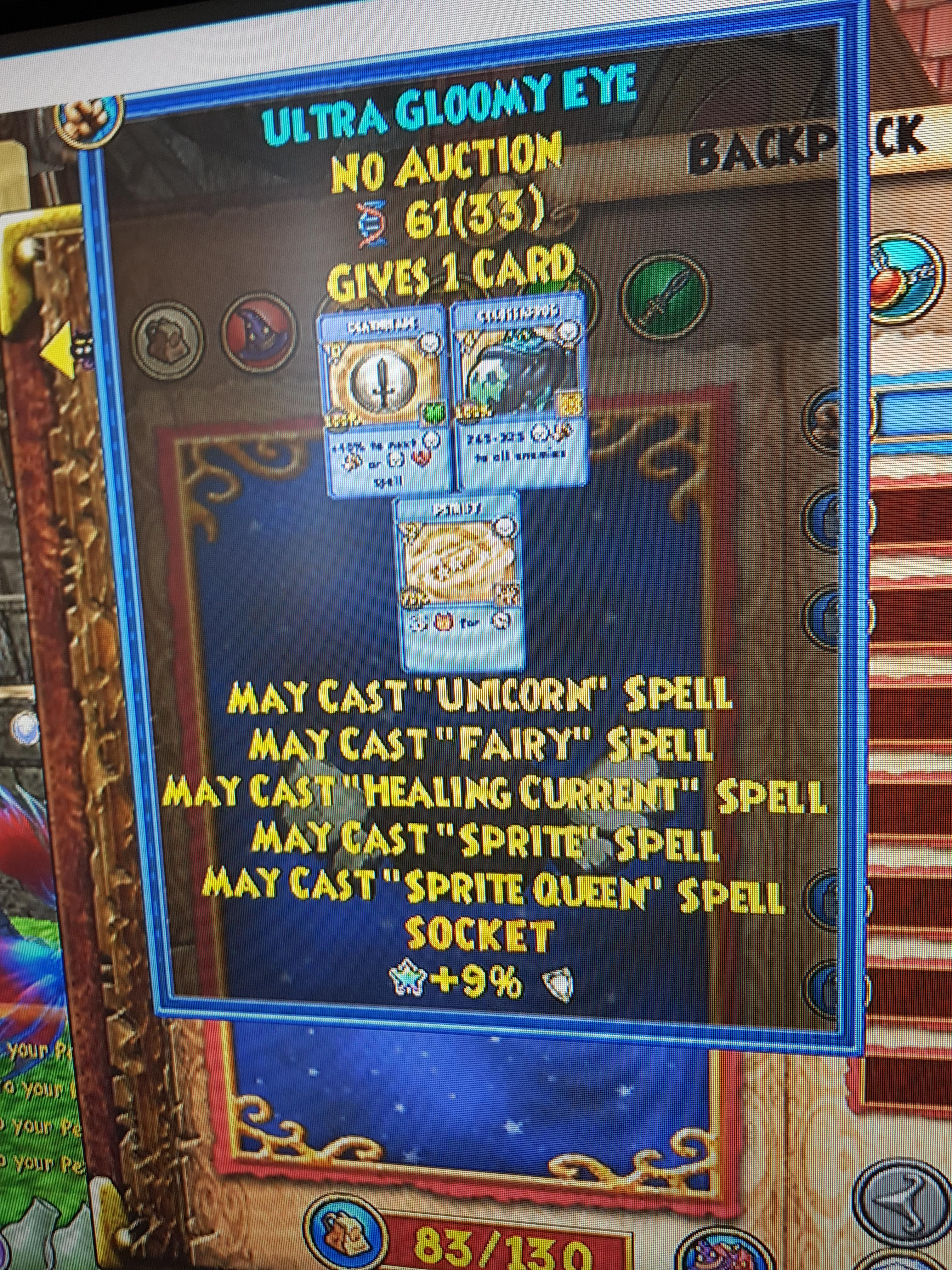Now sitting in the pet kiosk r/Wizard101