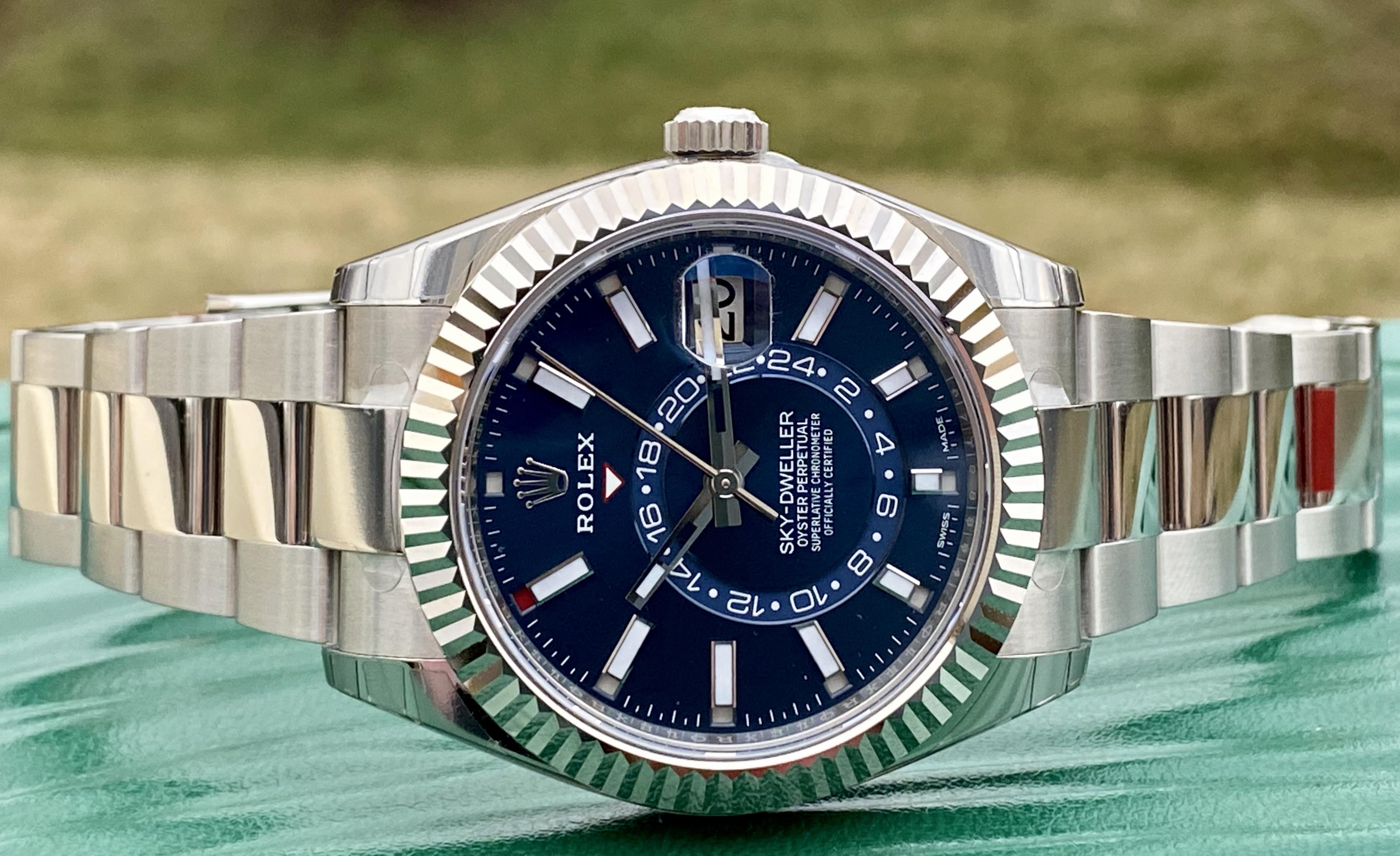[WTS] Rolex Sky Dweller. 326934. BLUE dial. Full Set. Brand New. With