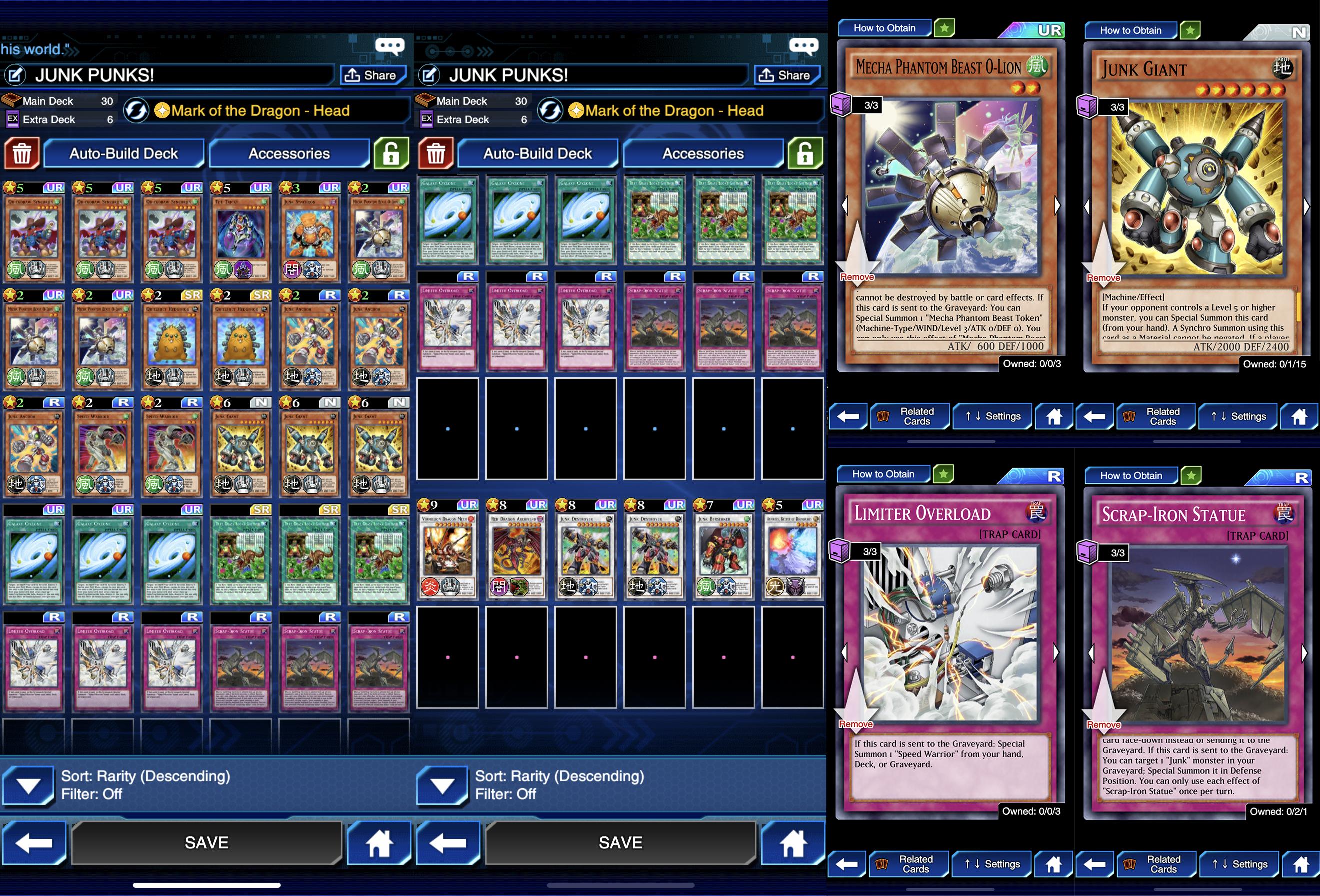 [Deck] Climbed to Legend Yusei Junk Deck! r/DuelLinks