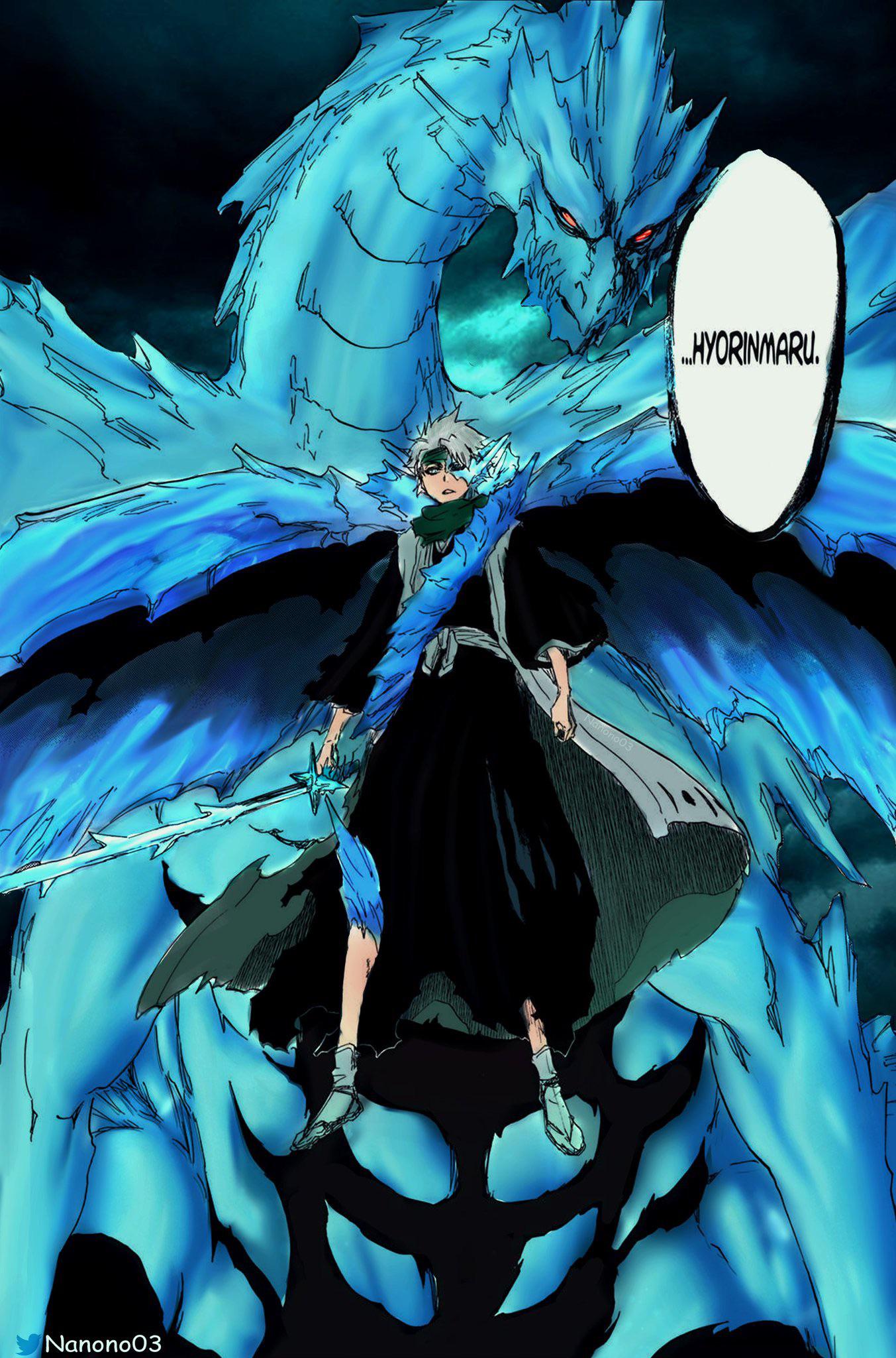 Toshiro Hitsugaya Manga Coloring r/bleach