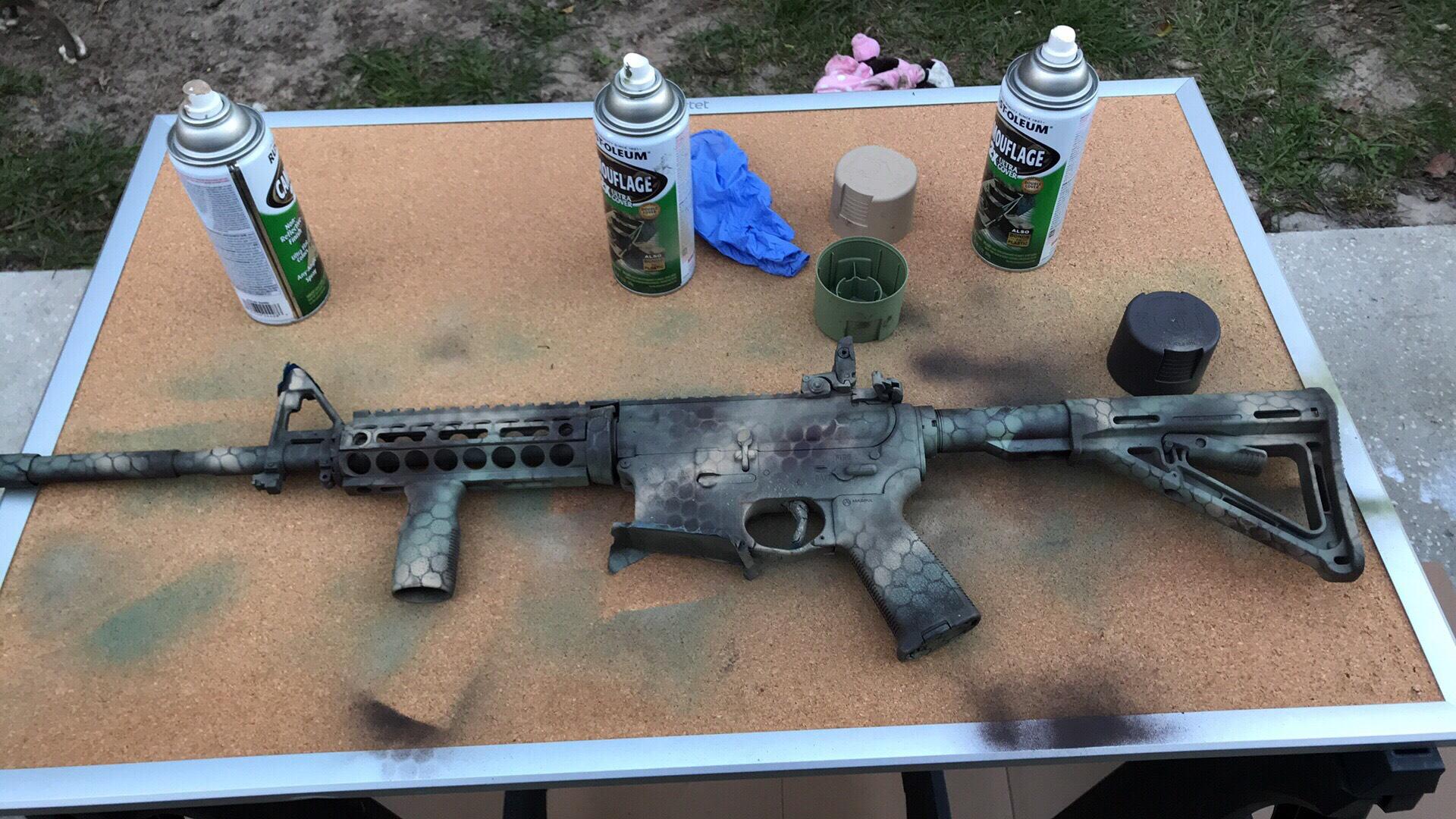 Rattle Can Job r/ar15