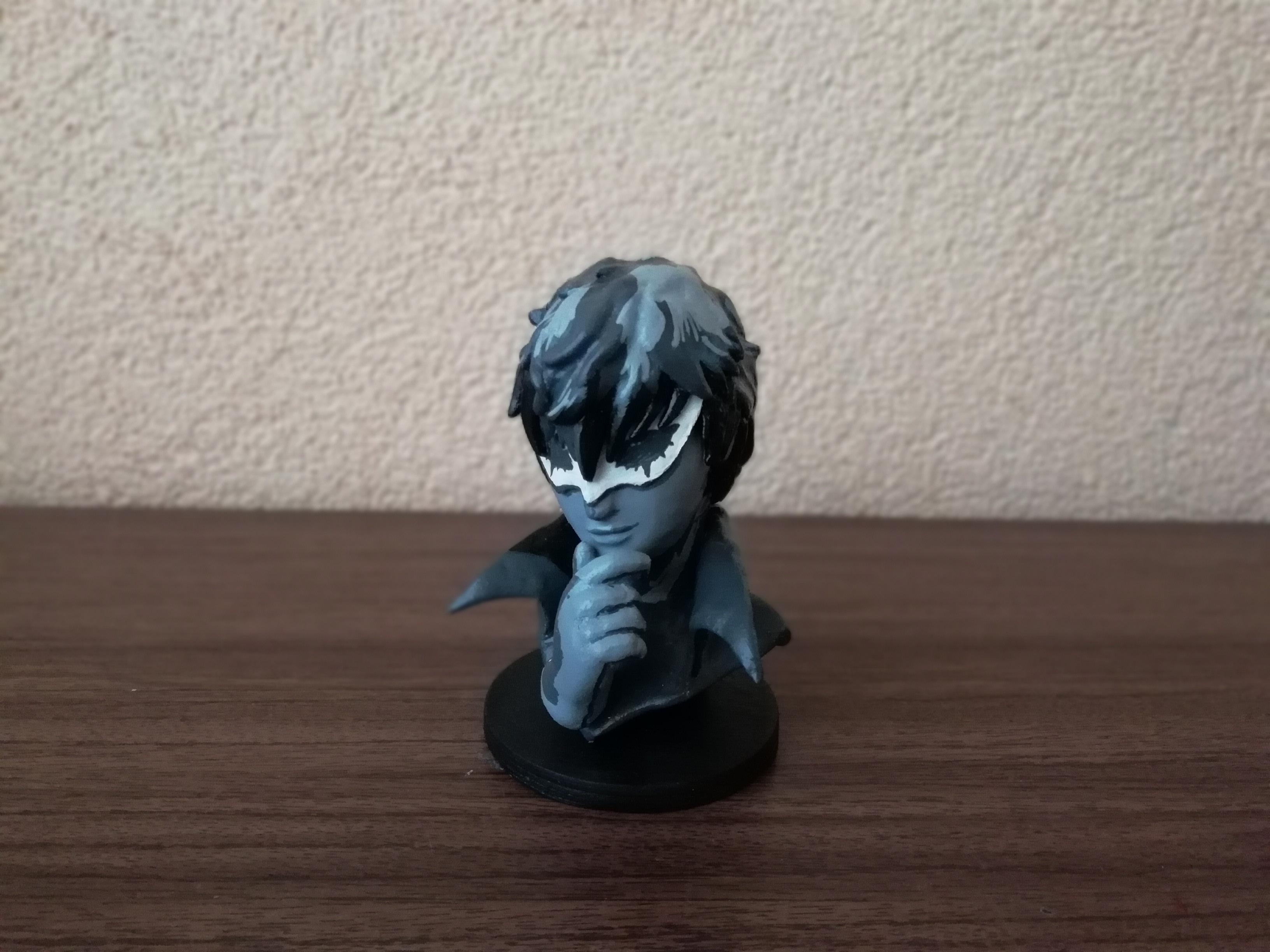 I made a clay P5 Joker bust r/Megaten