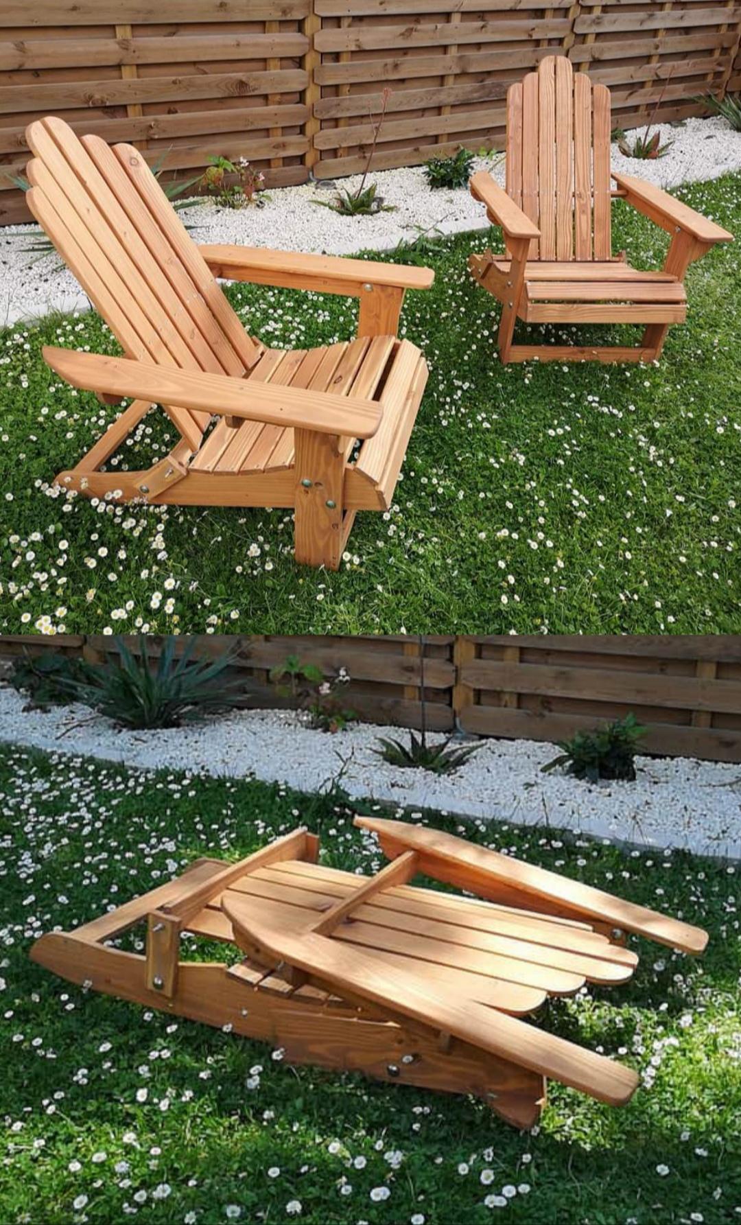 Folding Adirondack Chair Plans