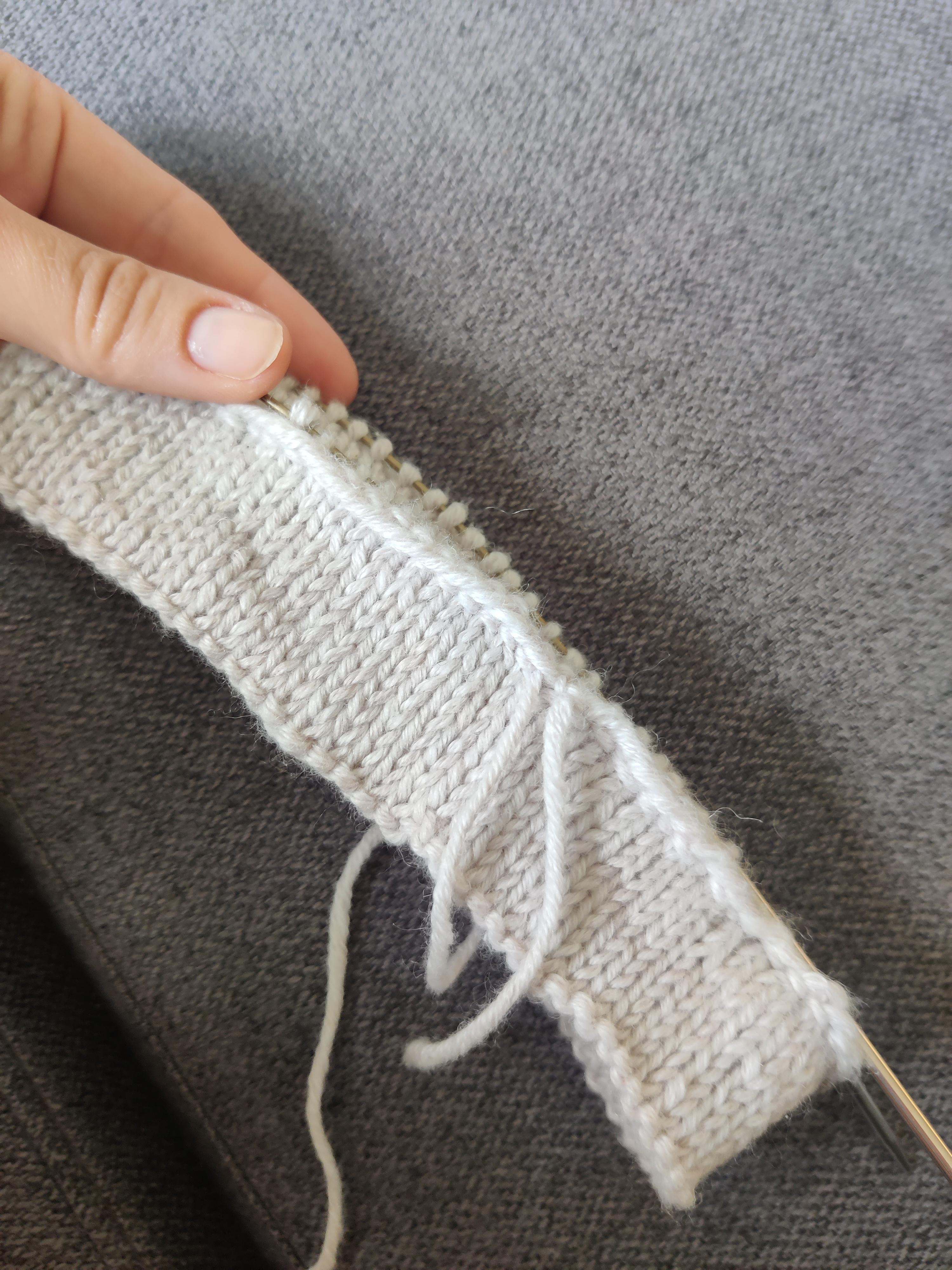 Pattern said to transfer stitches to one needle and continue knitting