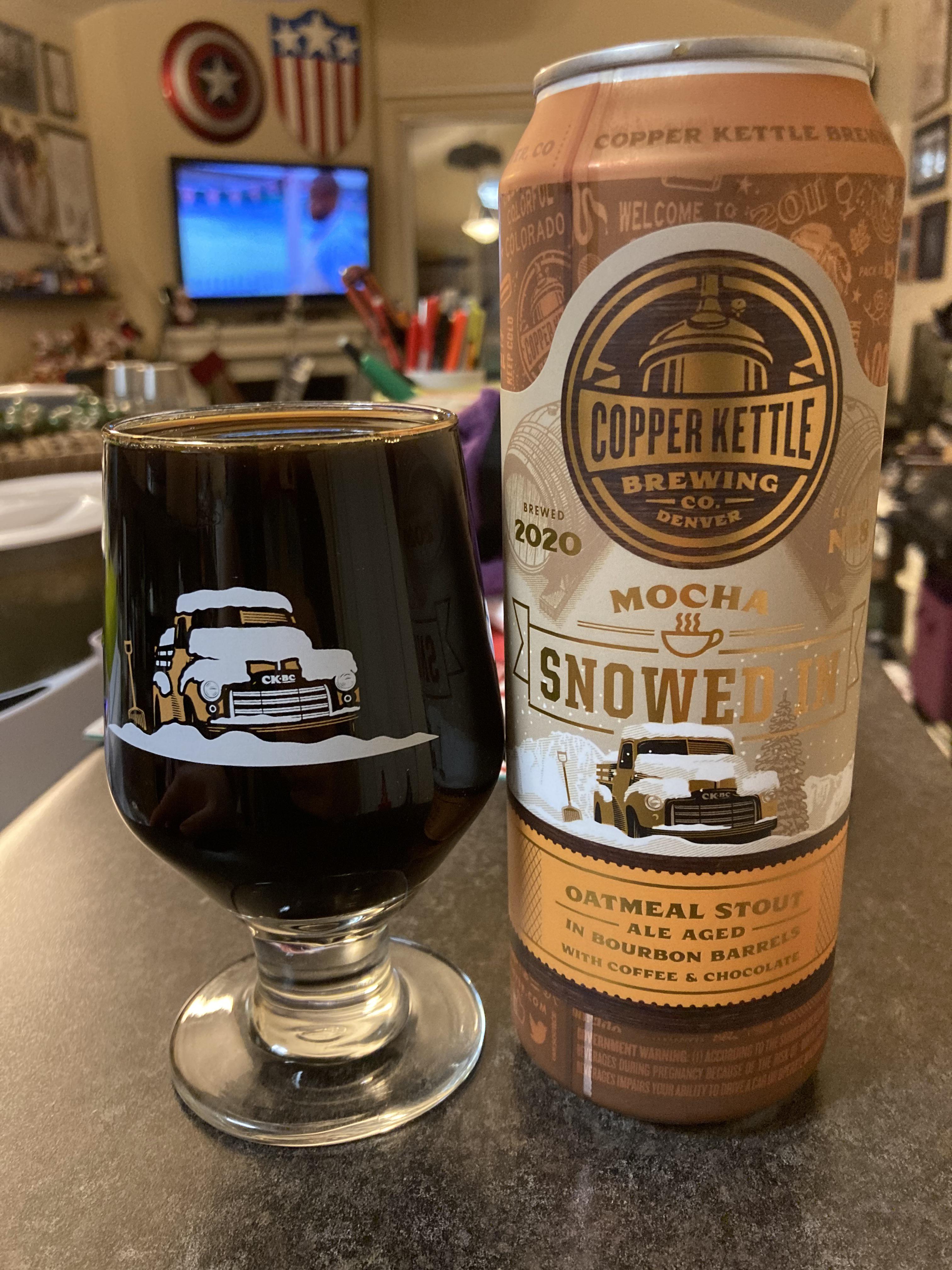 Copper Kettle Snowed In Mocha. The entire series is solid and