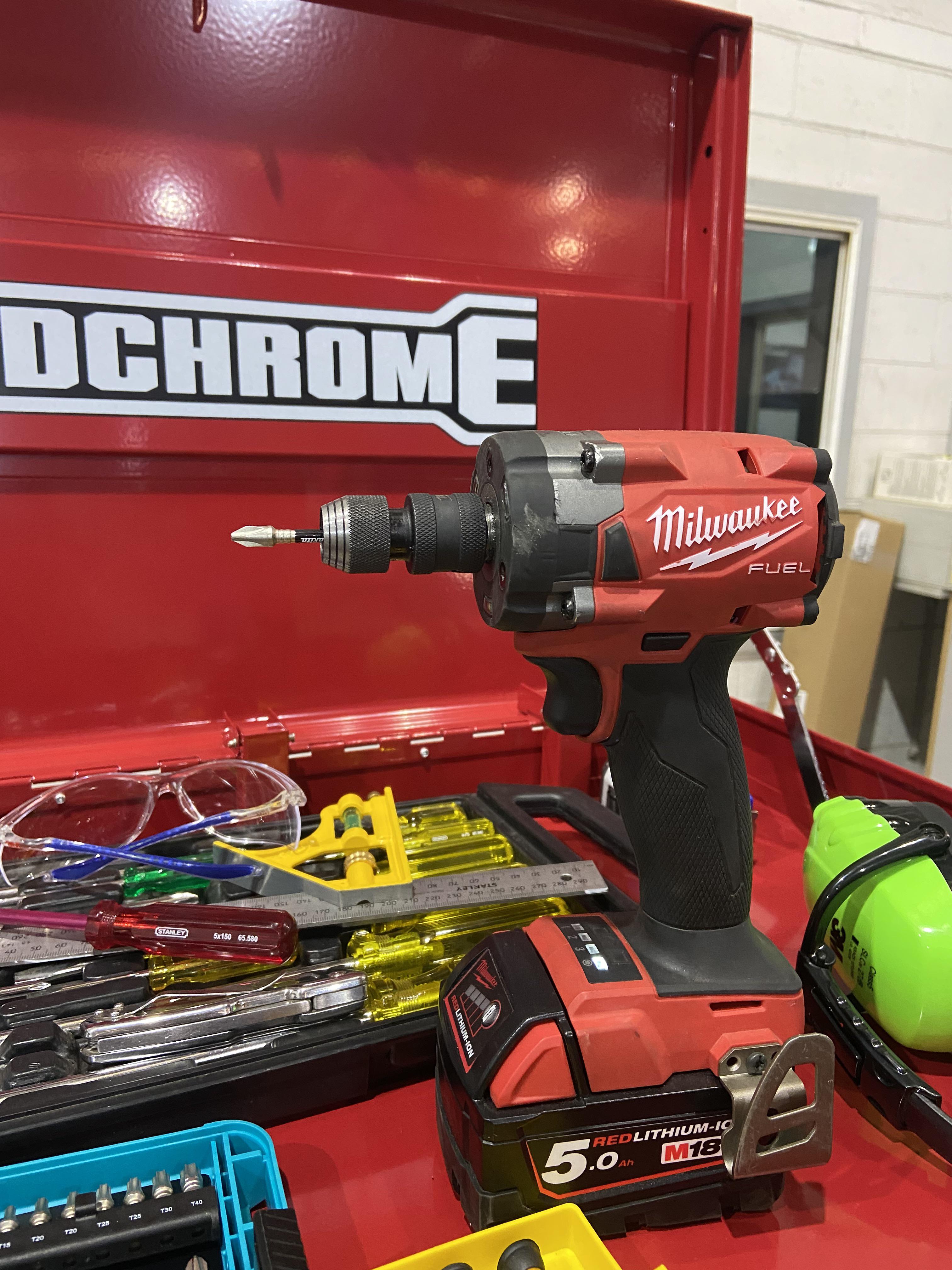 M18 1/2” Stubby Wrench works great as a driver too! r/Tools