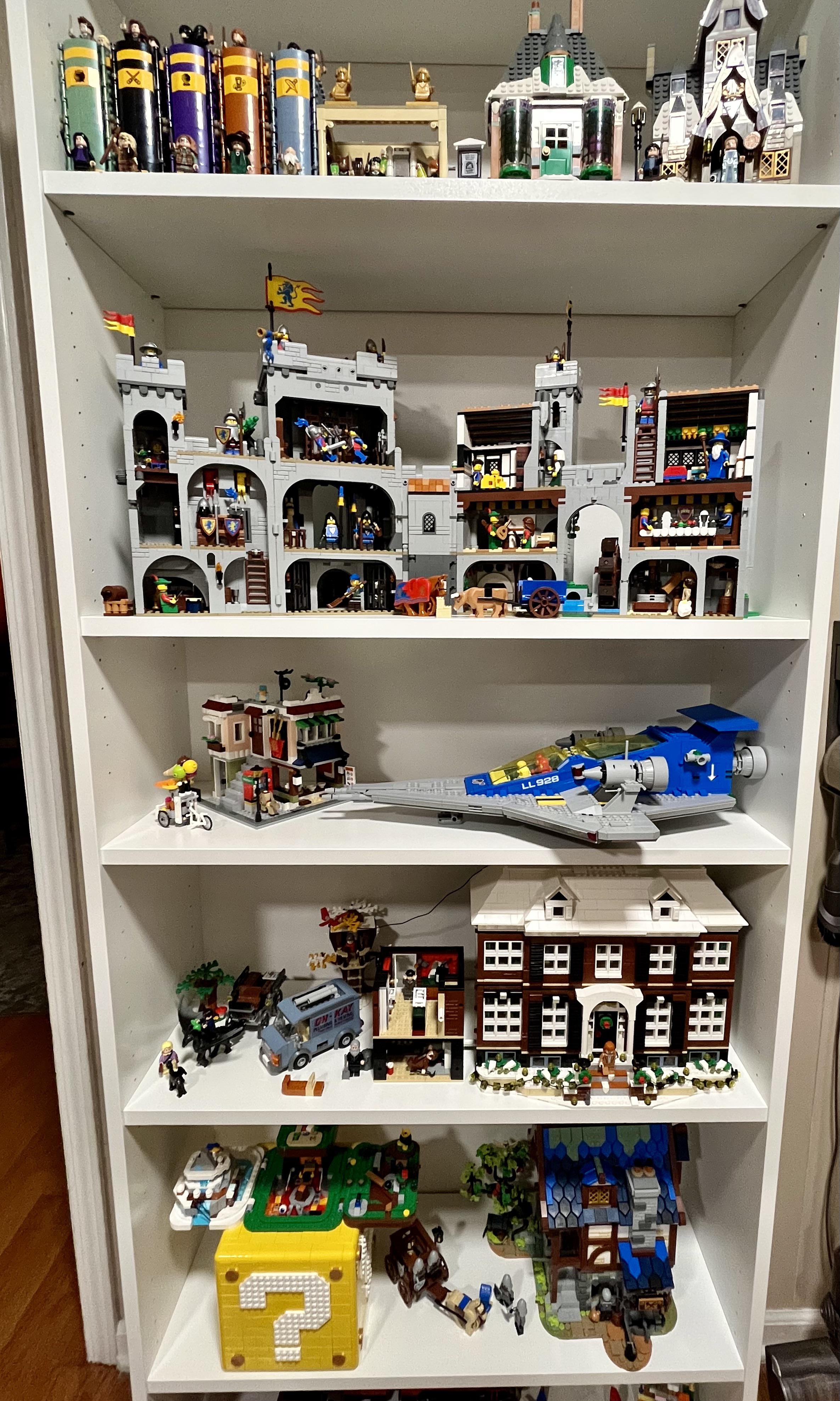 What is the best lighting solution for IKEA Billy shelf? r/lego