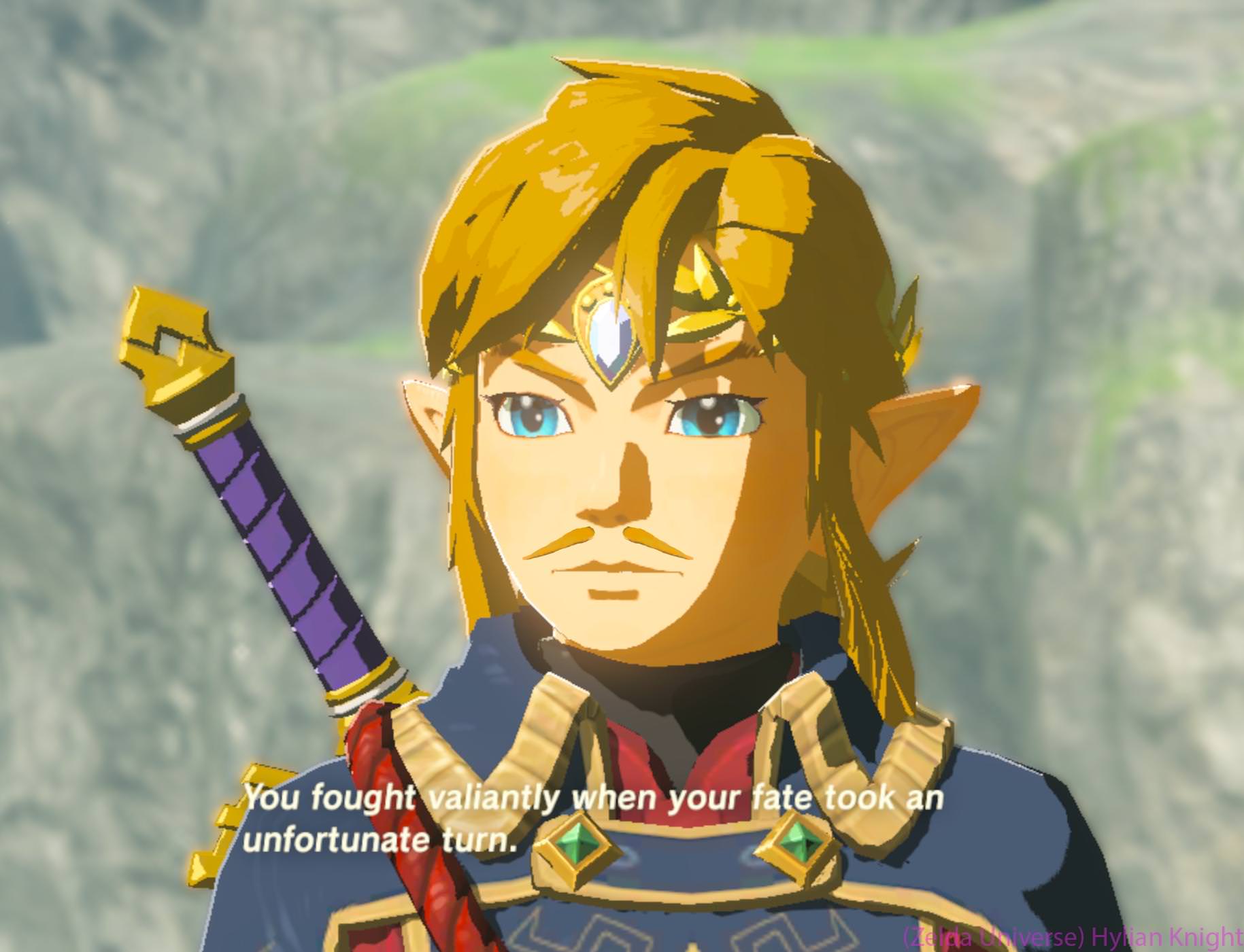 So is Link like the king now? That would be cool in the next game. r