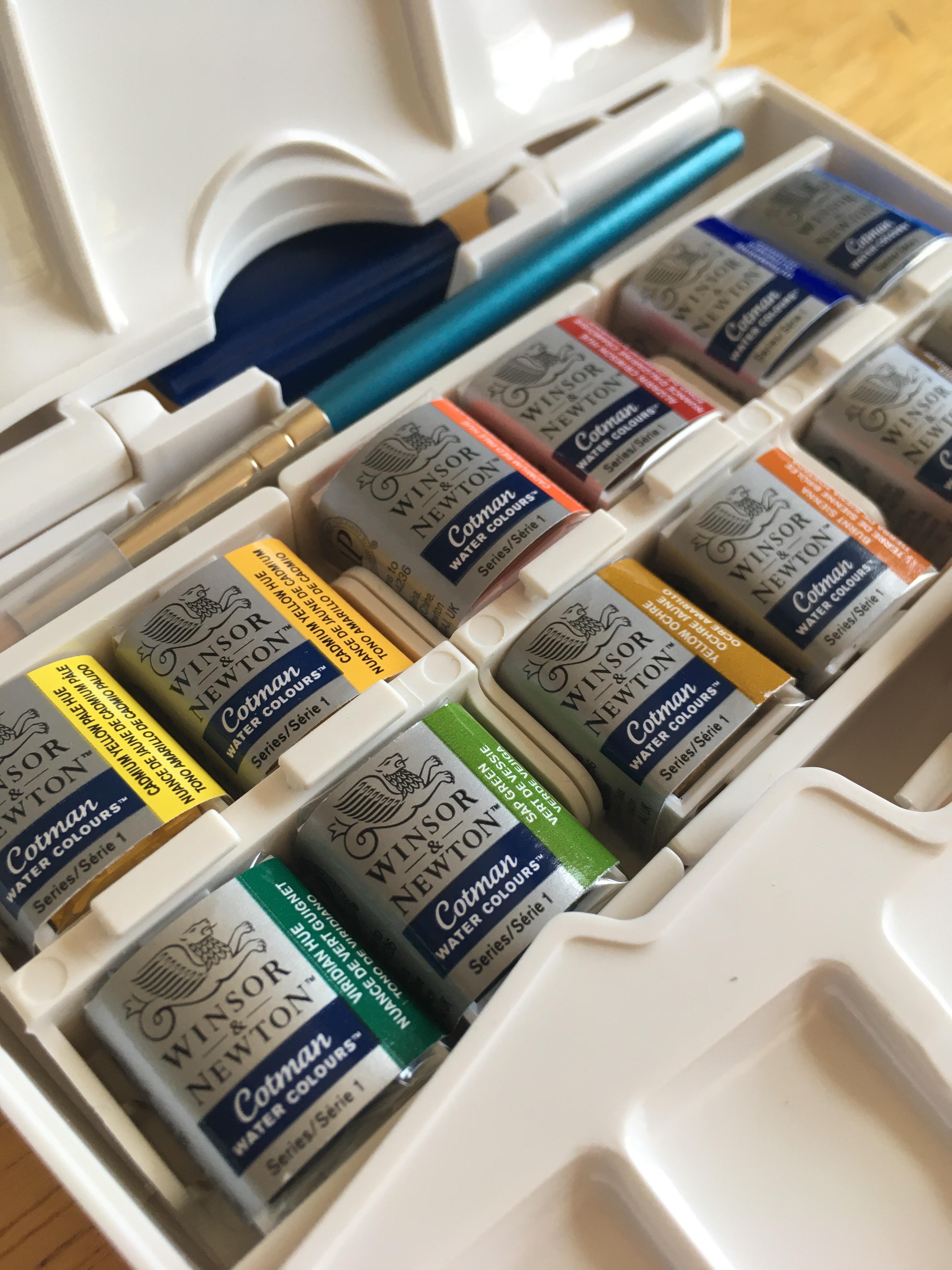 New travel watercolor kit — for my travels to the backyard r/Watercolor