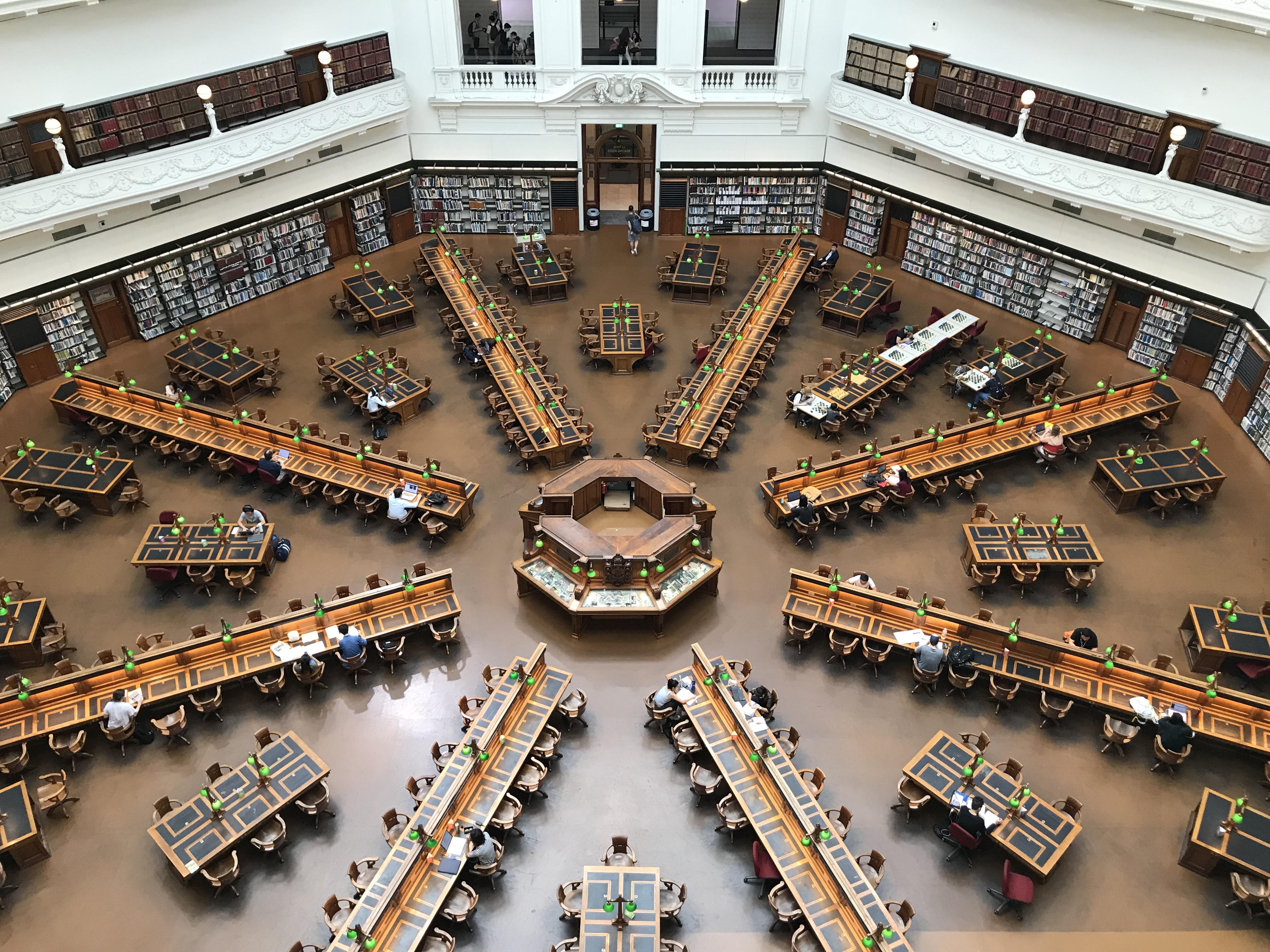 State Library of Victoria, Melbourne r/Libraryporn