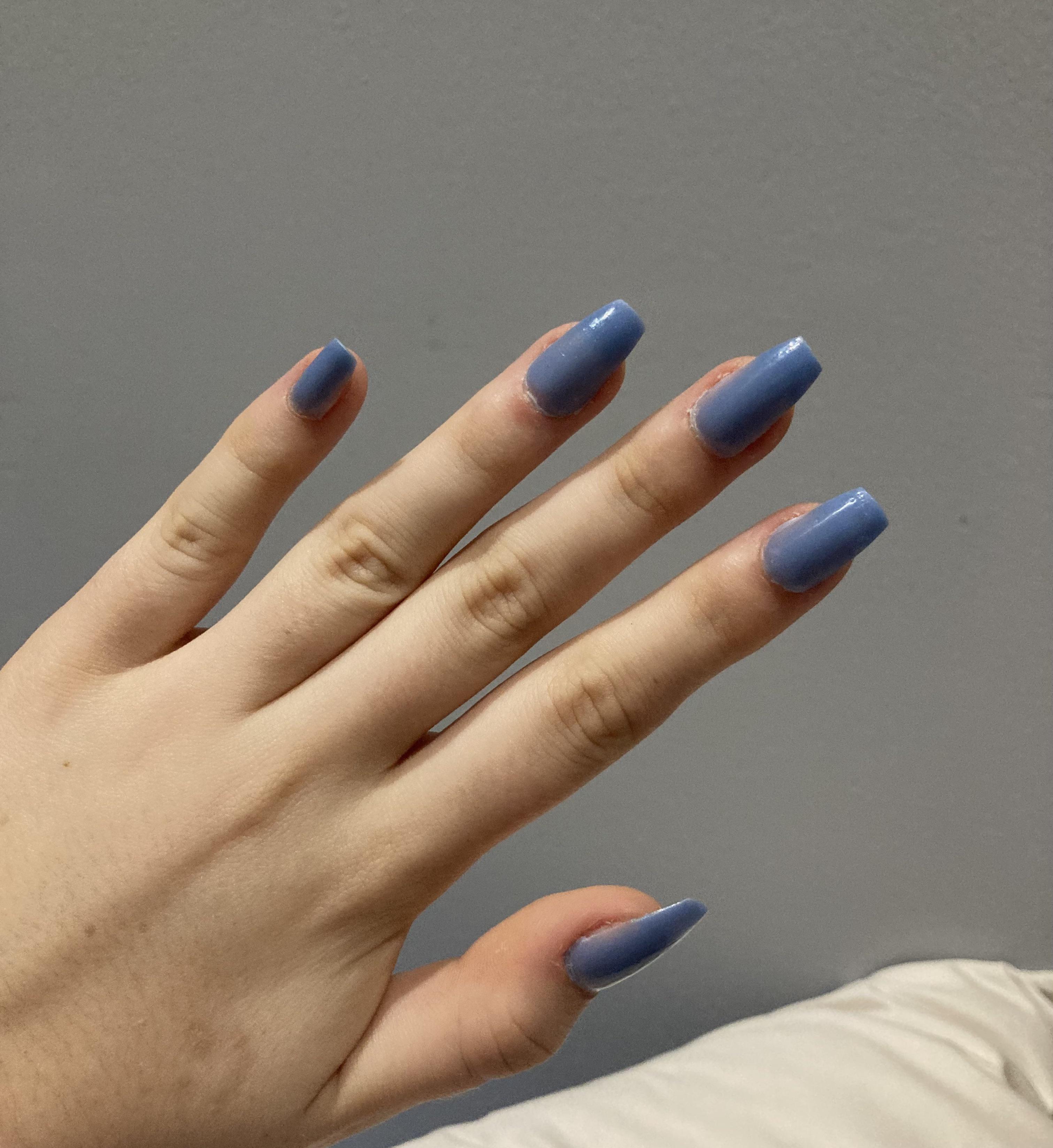 First time doing polygel at home! Im starting to question if paying for