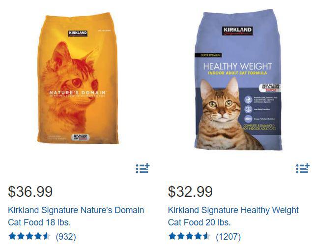 Any SoCal warehouses have cat food other than maintenance cat? Costco