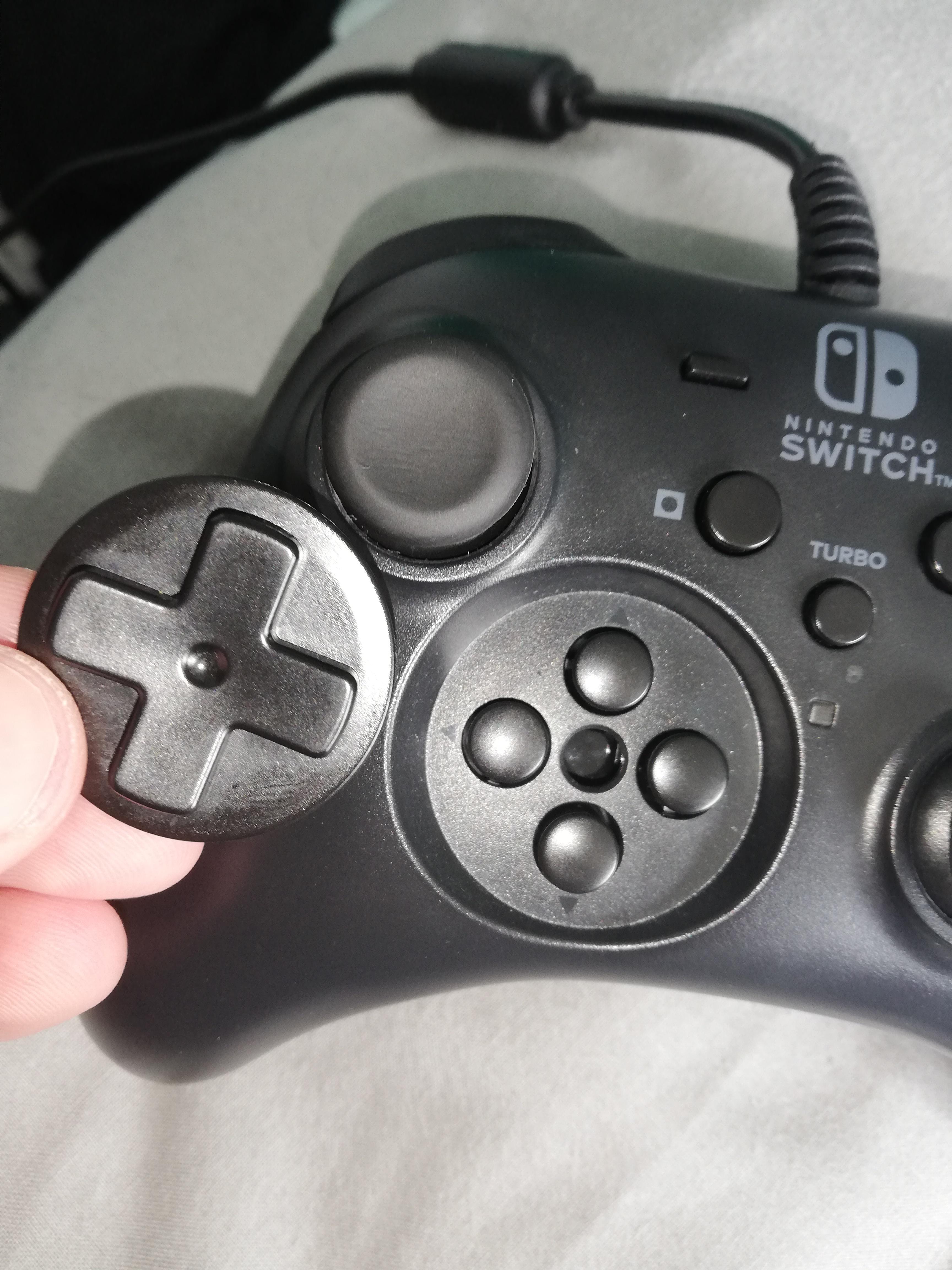 My dpad fell off my switch controller, revealing another dpad