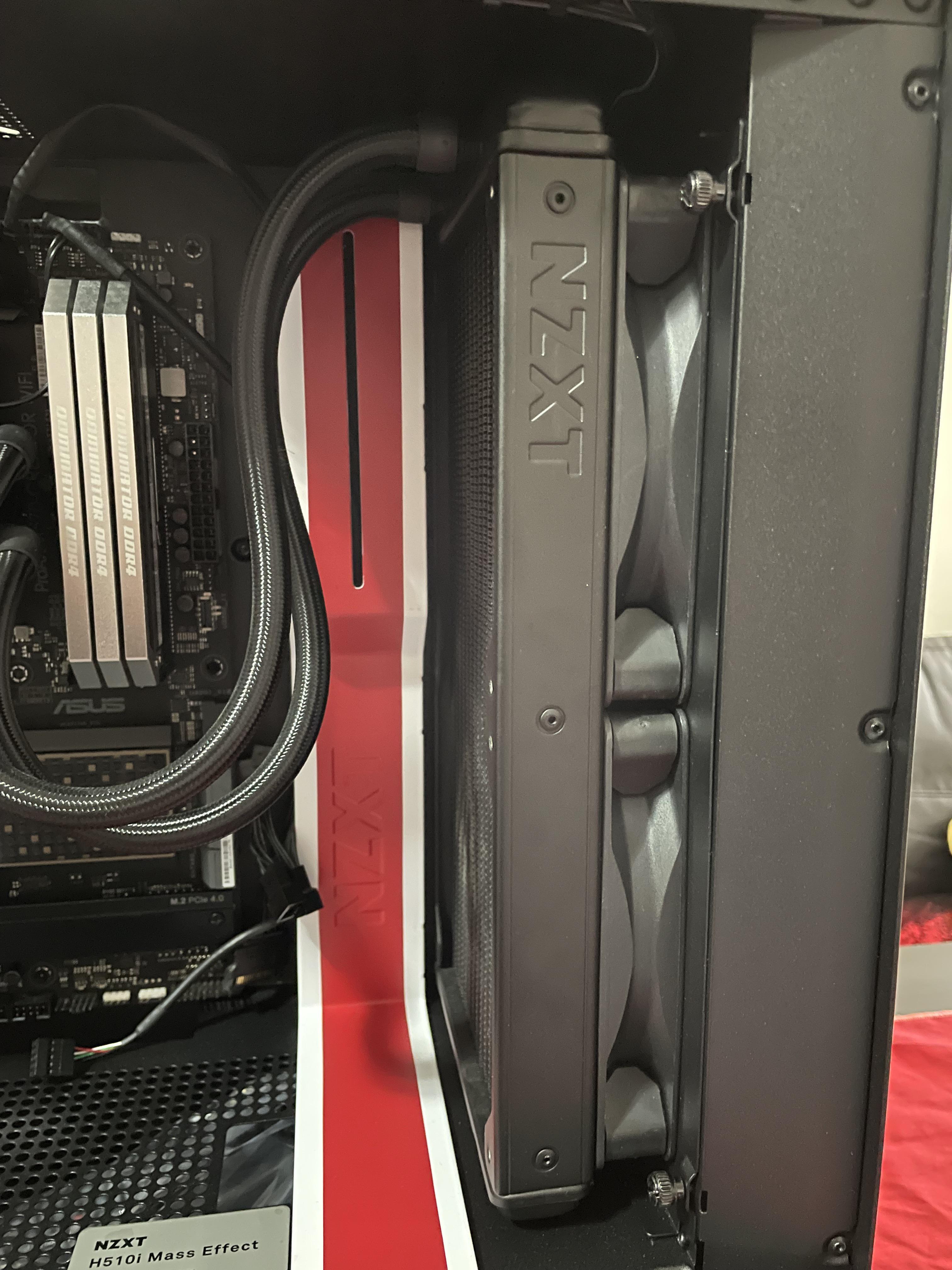 What’s the best fan position for the aio cooler. Kraken x62. I