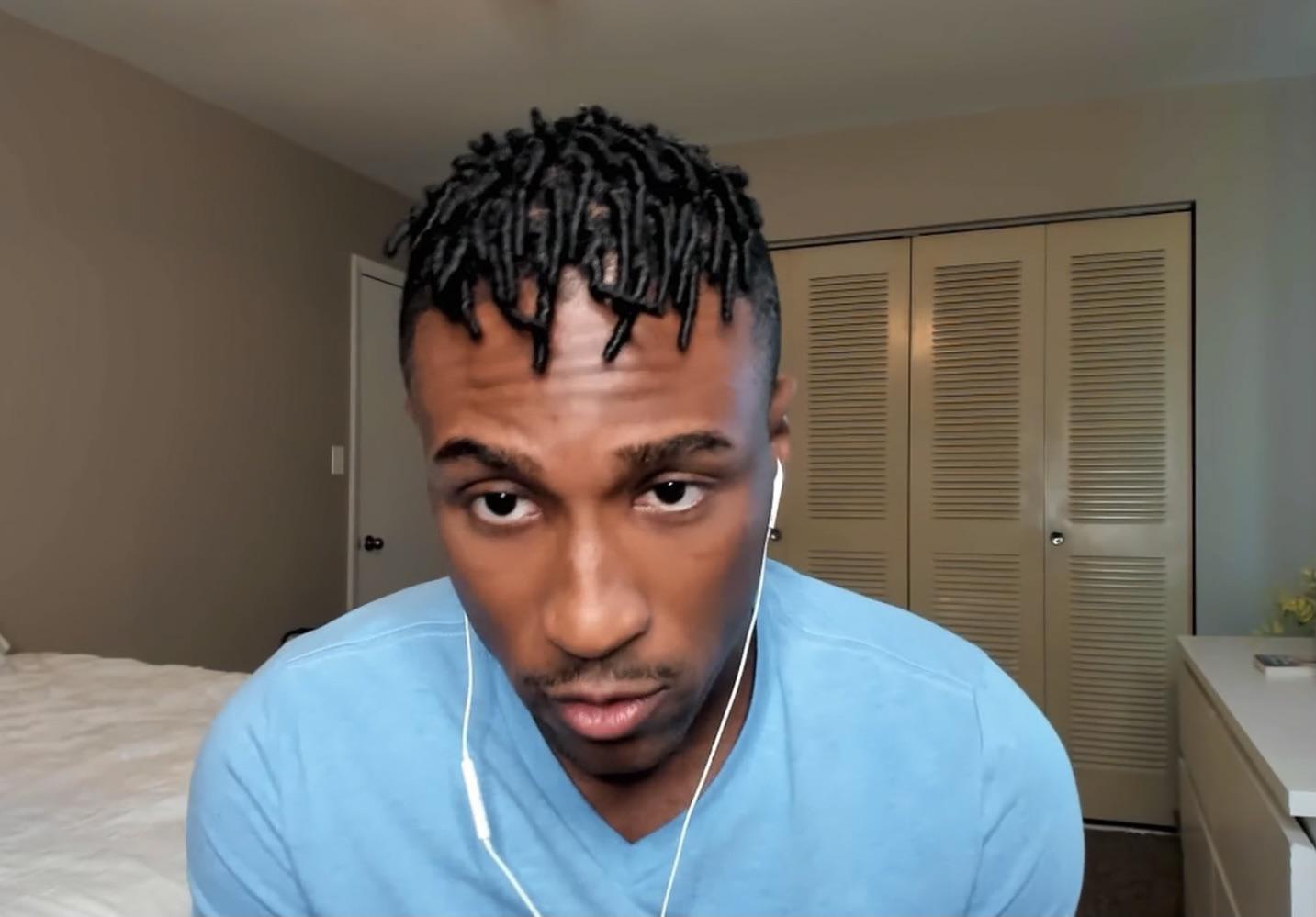 This guy on Catfish, looks like some squid ink pasta r/Justfuckmyshitup