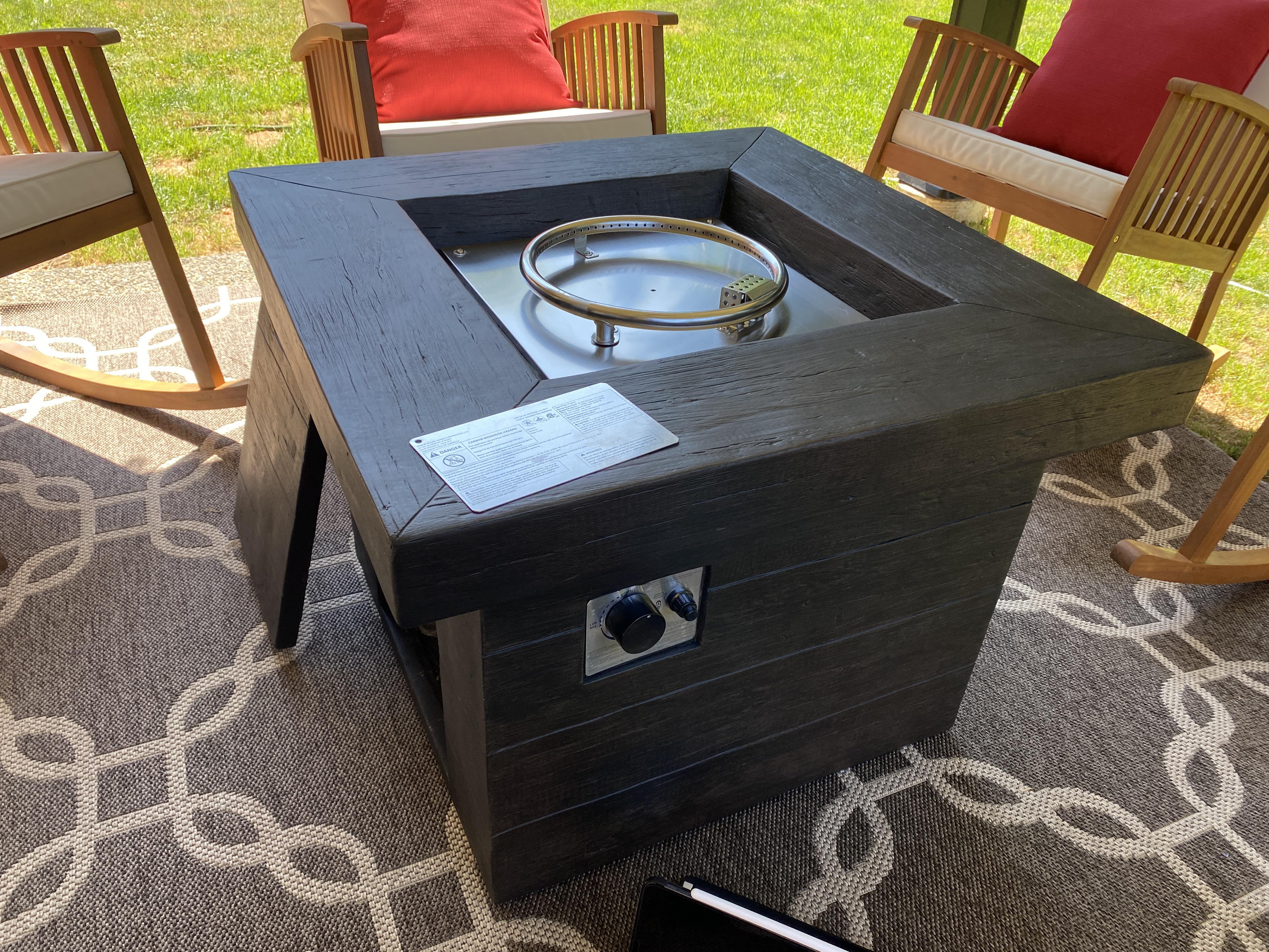 We have an old fireplace in the living room that we'd like to convert