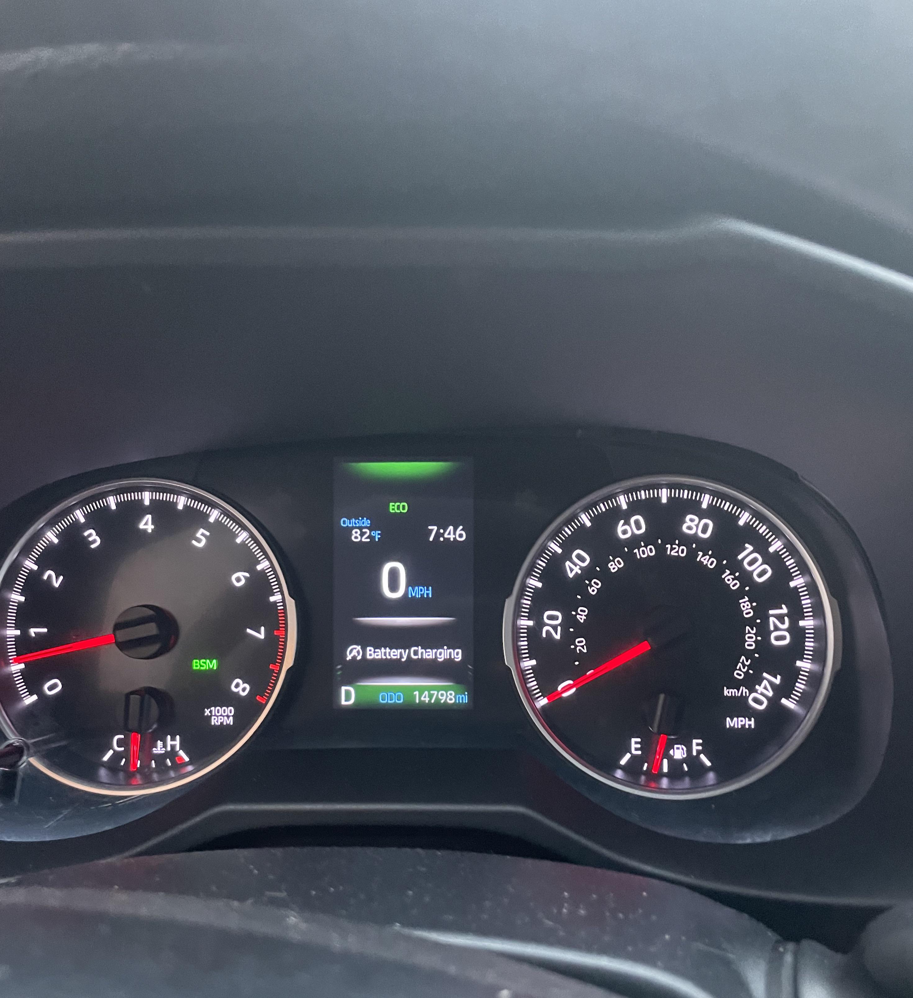 Disabled start/stop battery charging message on 2020 XLE Premium