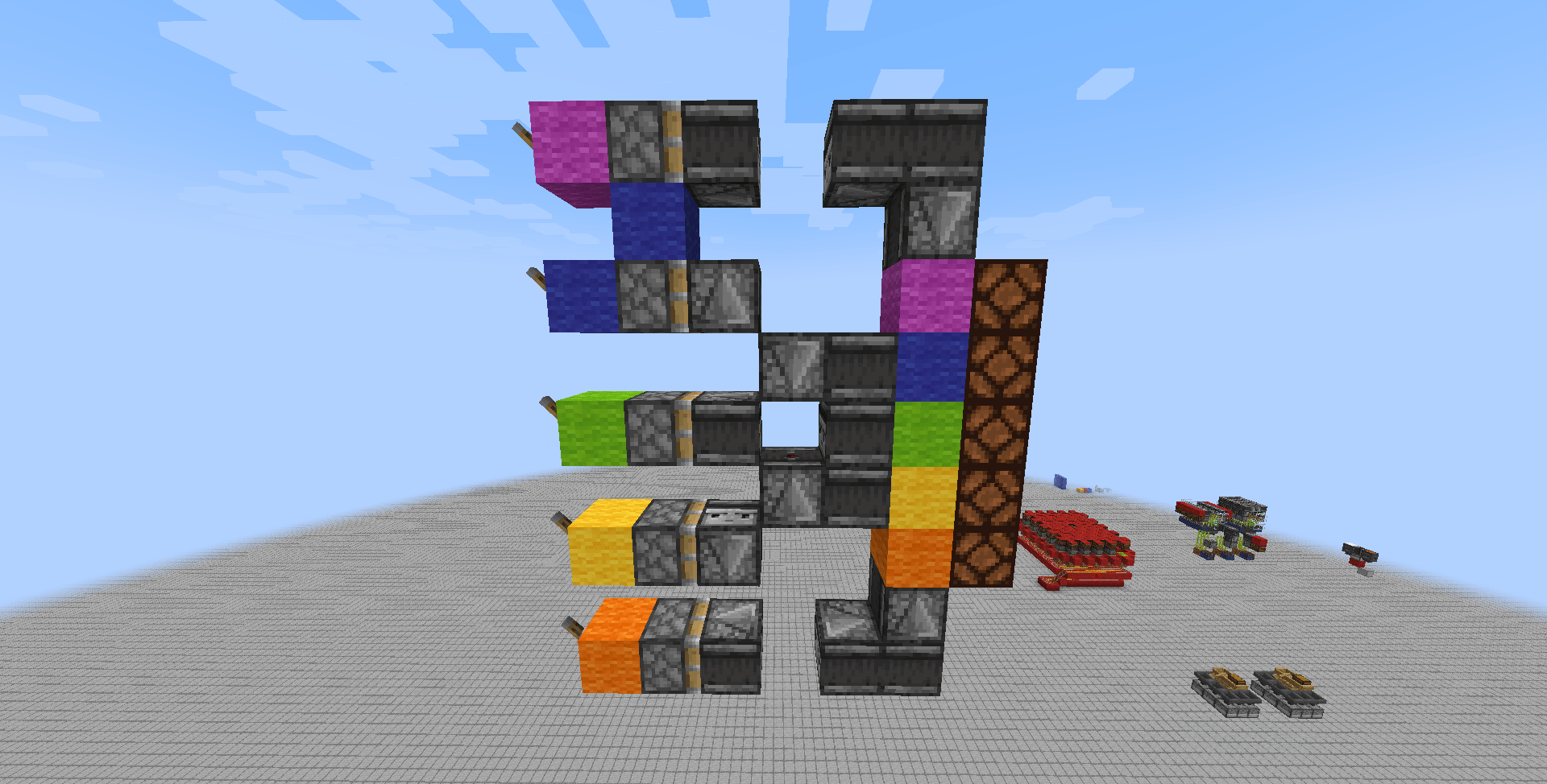 My current best take on the Tileable display with 5 lamps(FU quasi