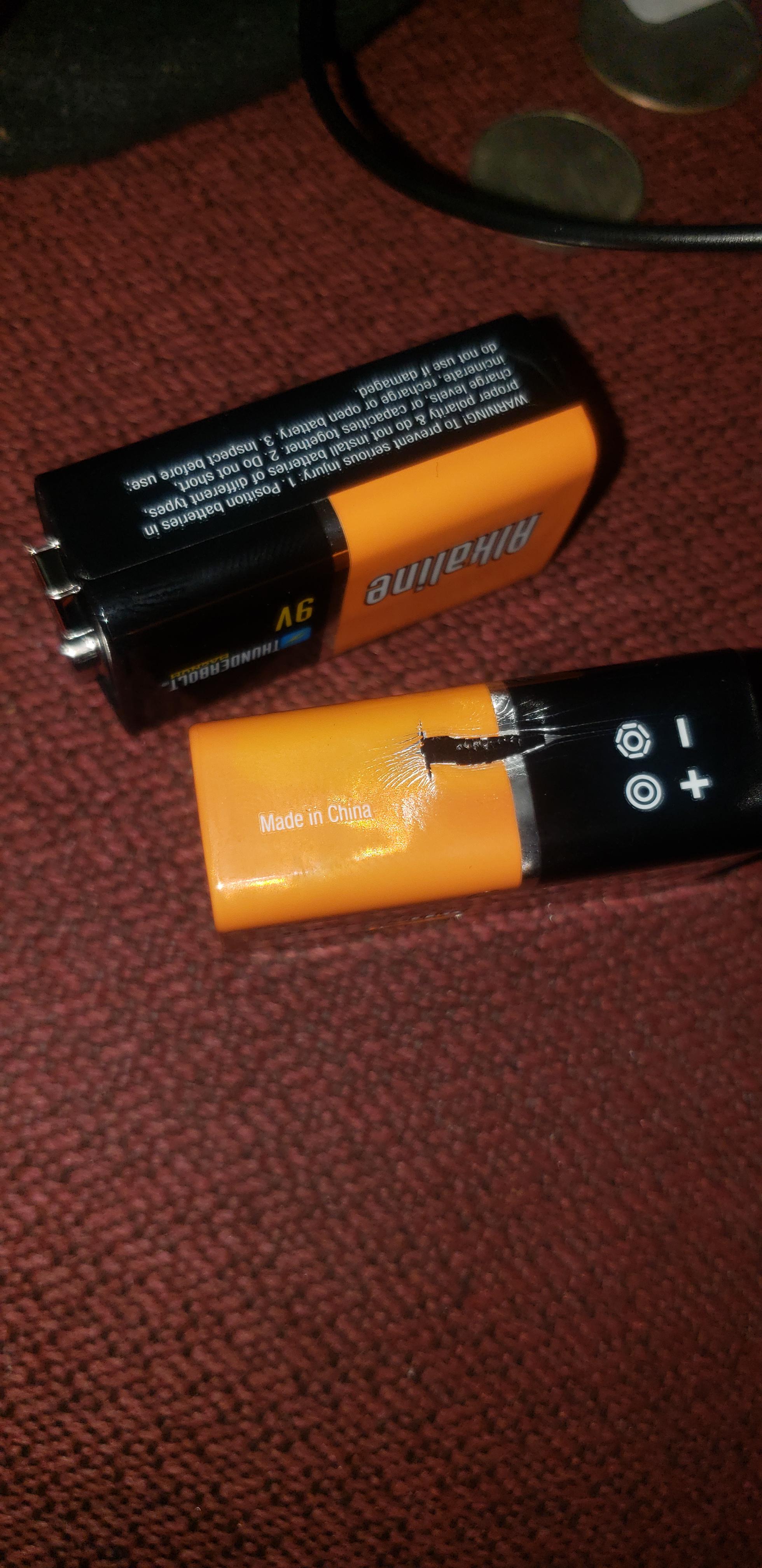 Is it normal for batteries to get this hot after 2 mins of trying