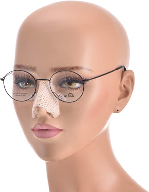 Will wearing these types of glasses potentially cause sinusitis if worn