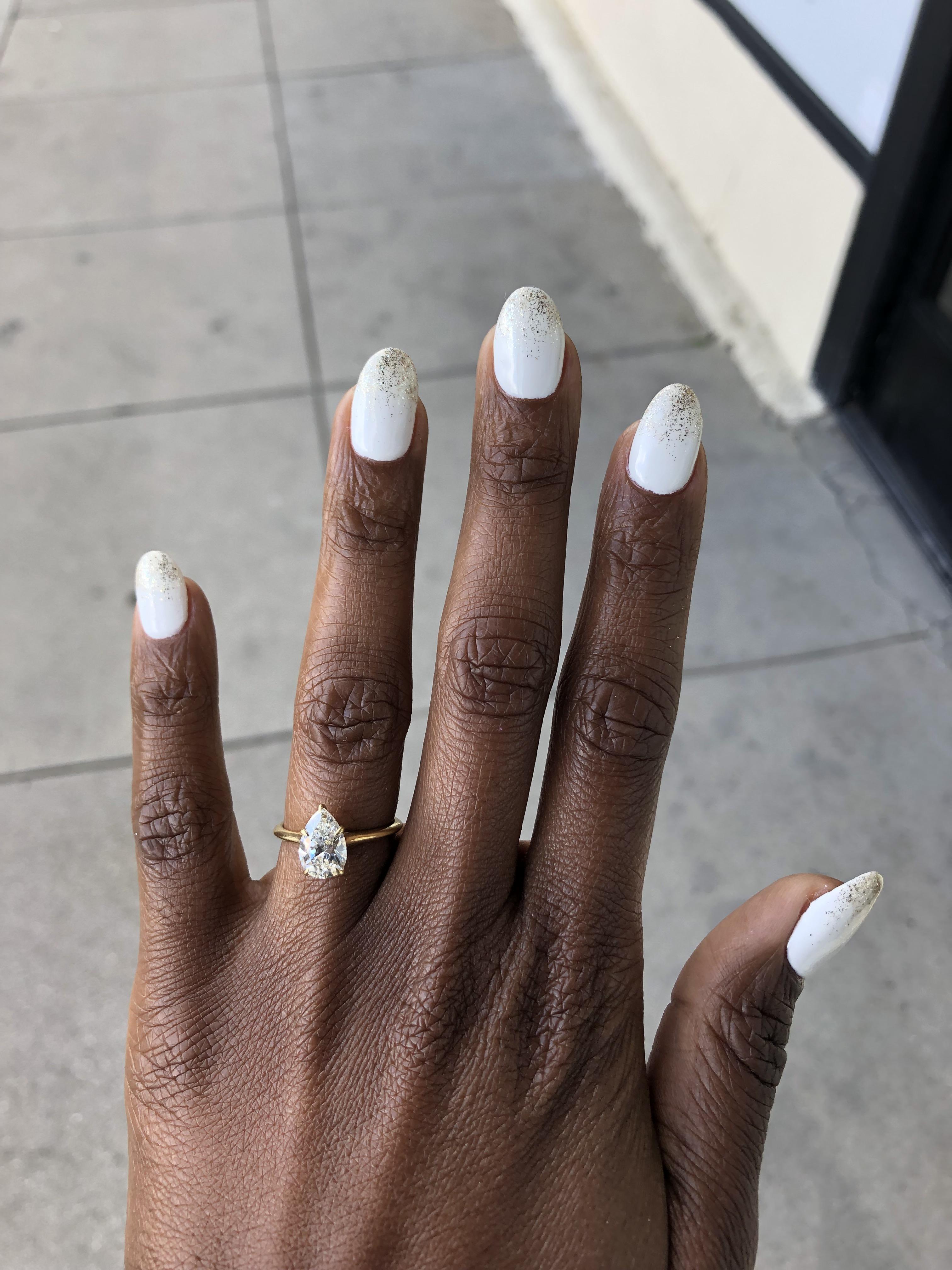 Got my wedding manicure! I’m so ready!! r/weddingplanning