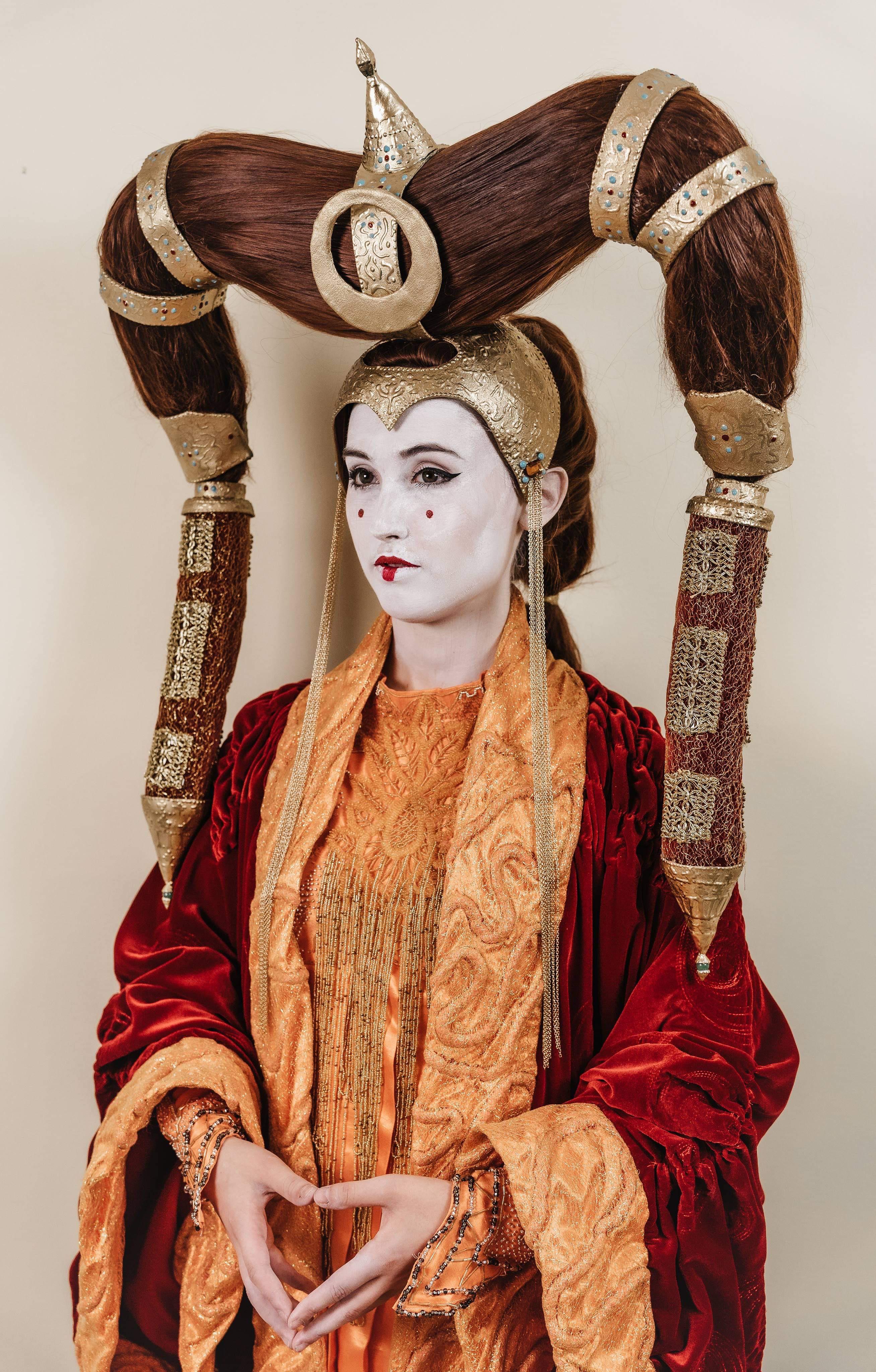 It took me 5 months to finish my Queen Amidala Costume, but I finally