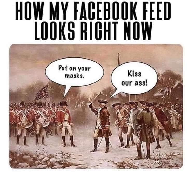 Red Coats r/libertarianmeme