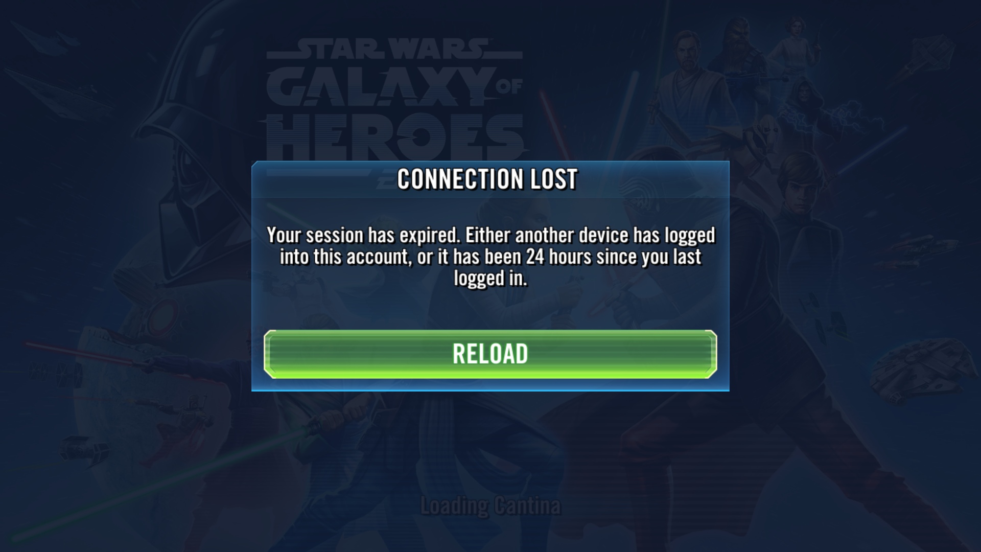 I'm getting this message when I open the game. None of it is true. What