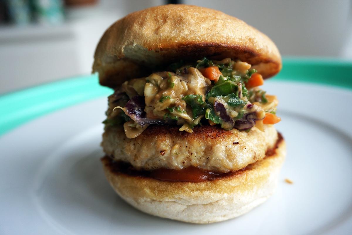 Spicy Peanut Butter Chicken Burger r/PeanutButter